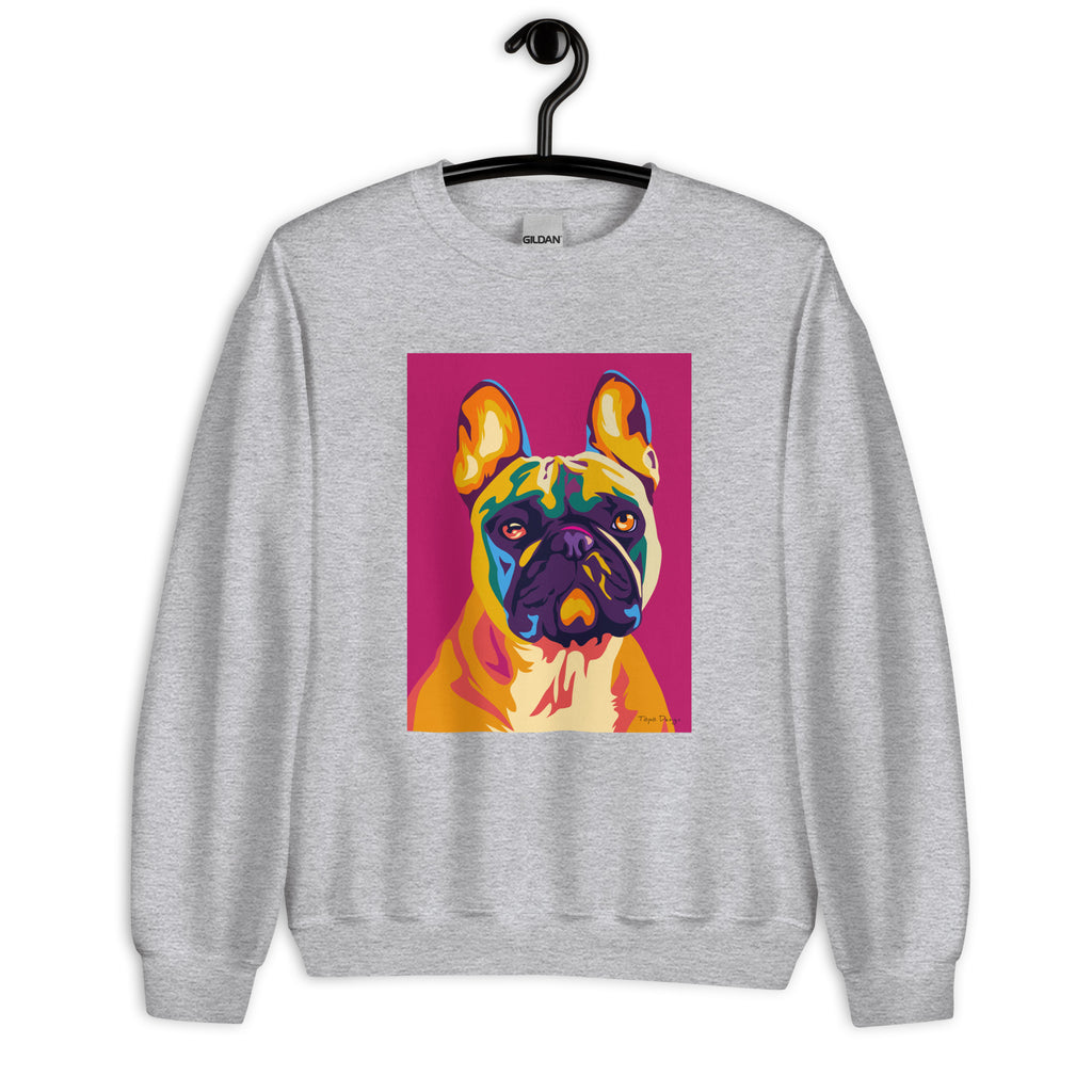 Ranskanbulldoggi Collegepaita, Pop Art