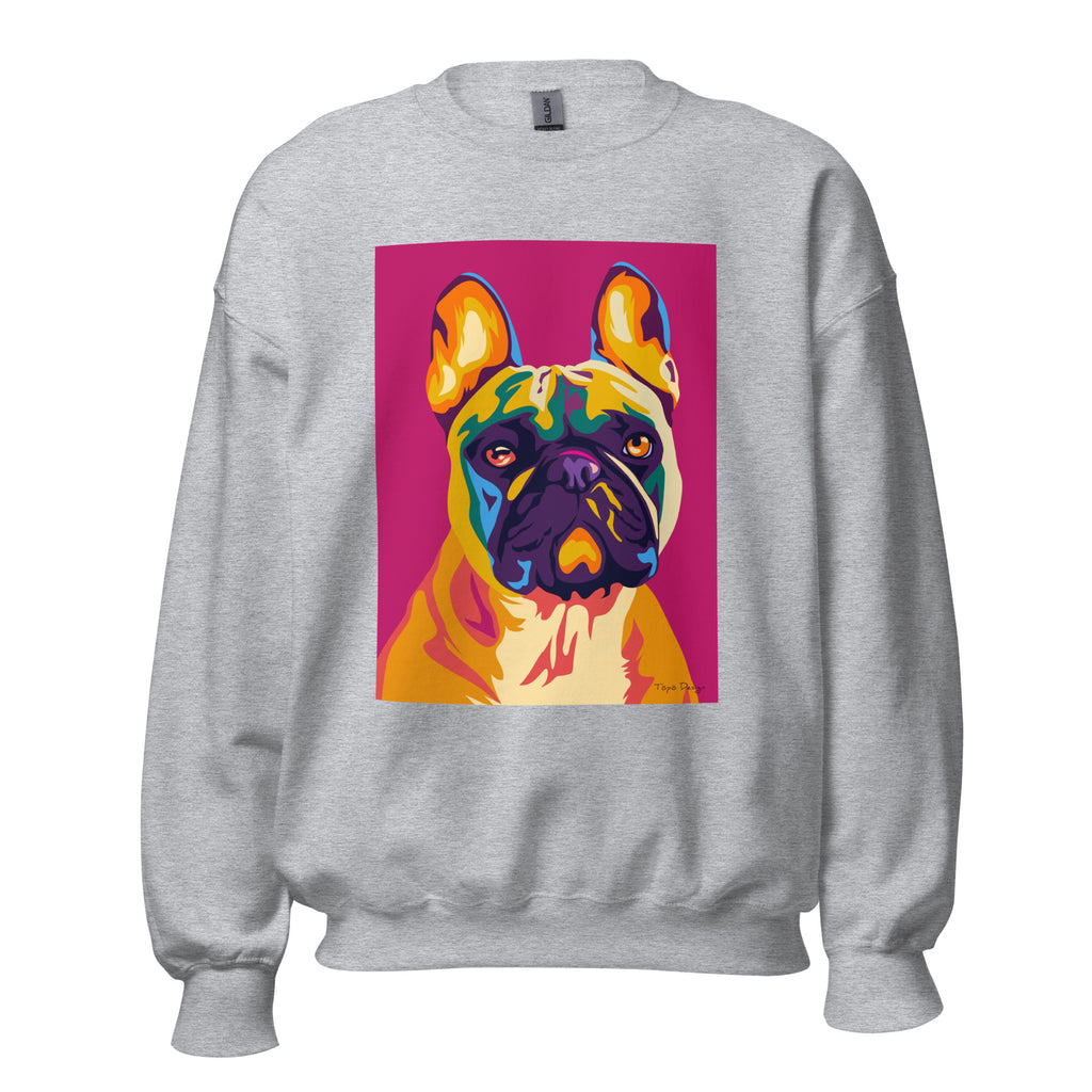 Ranskanbulldoggi Collegepaita, Pop Art