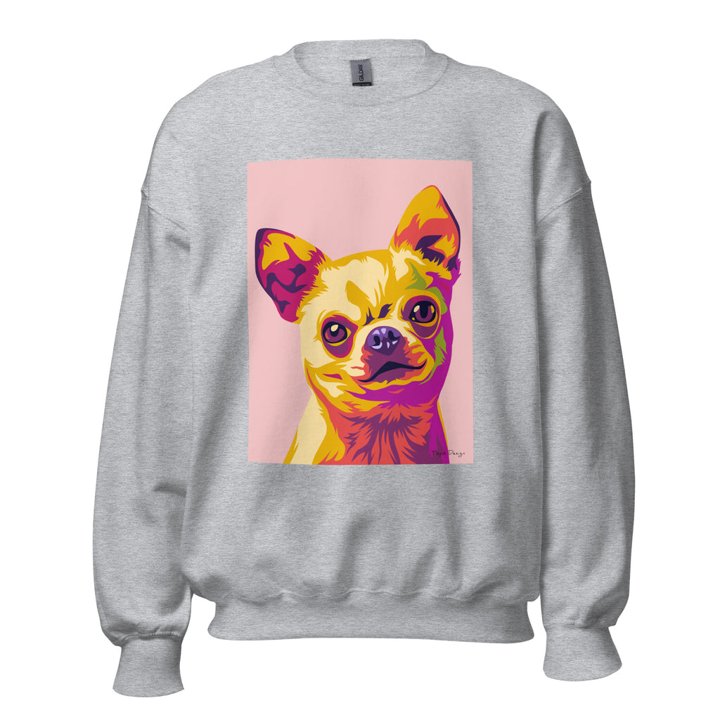 Chihuahua Collegepaita, Pop Art