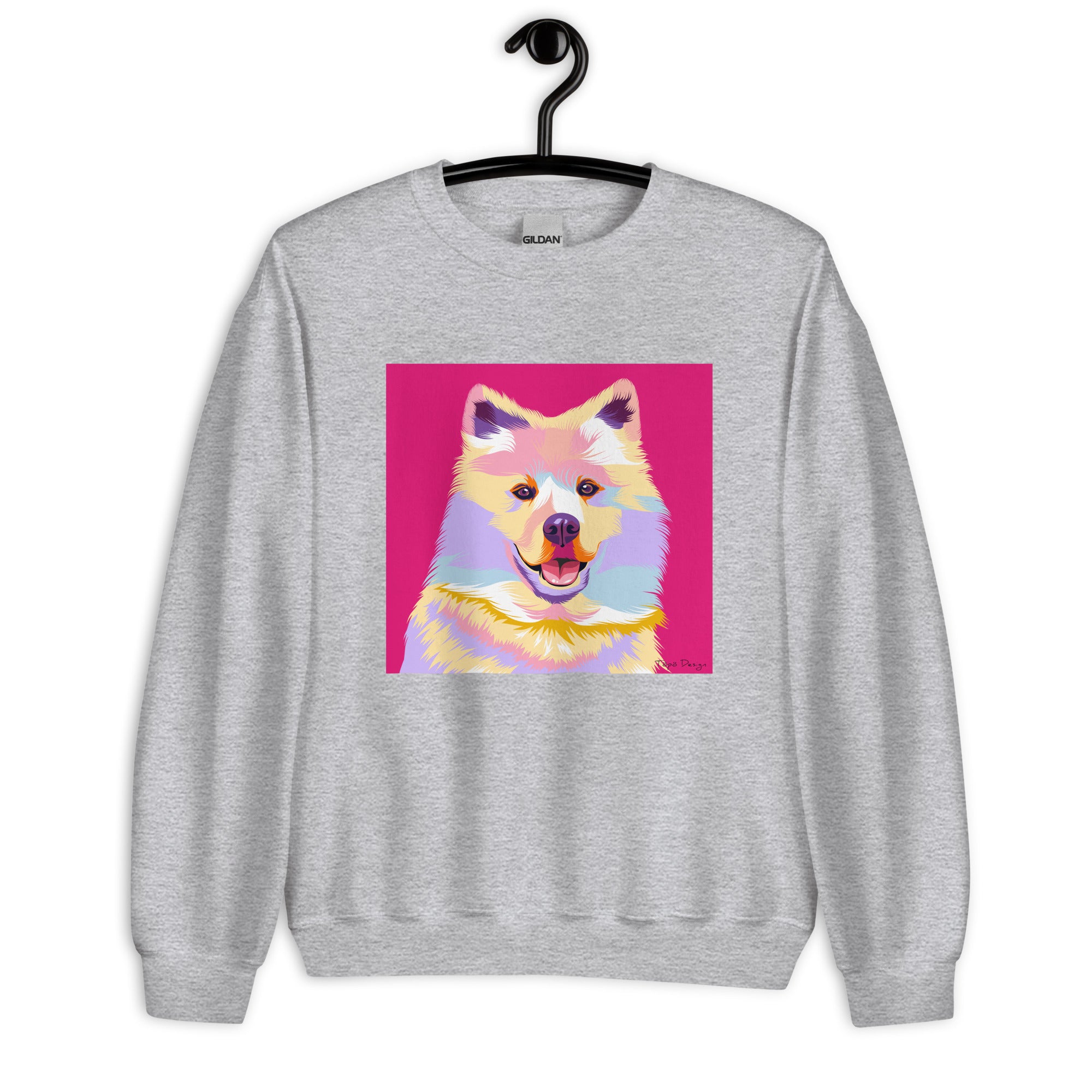 Samojedi Collegepaita, Pop Art