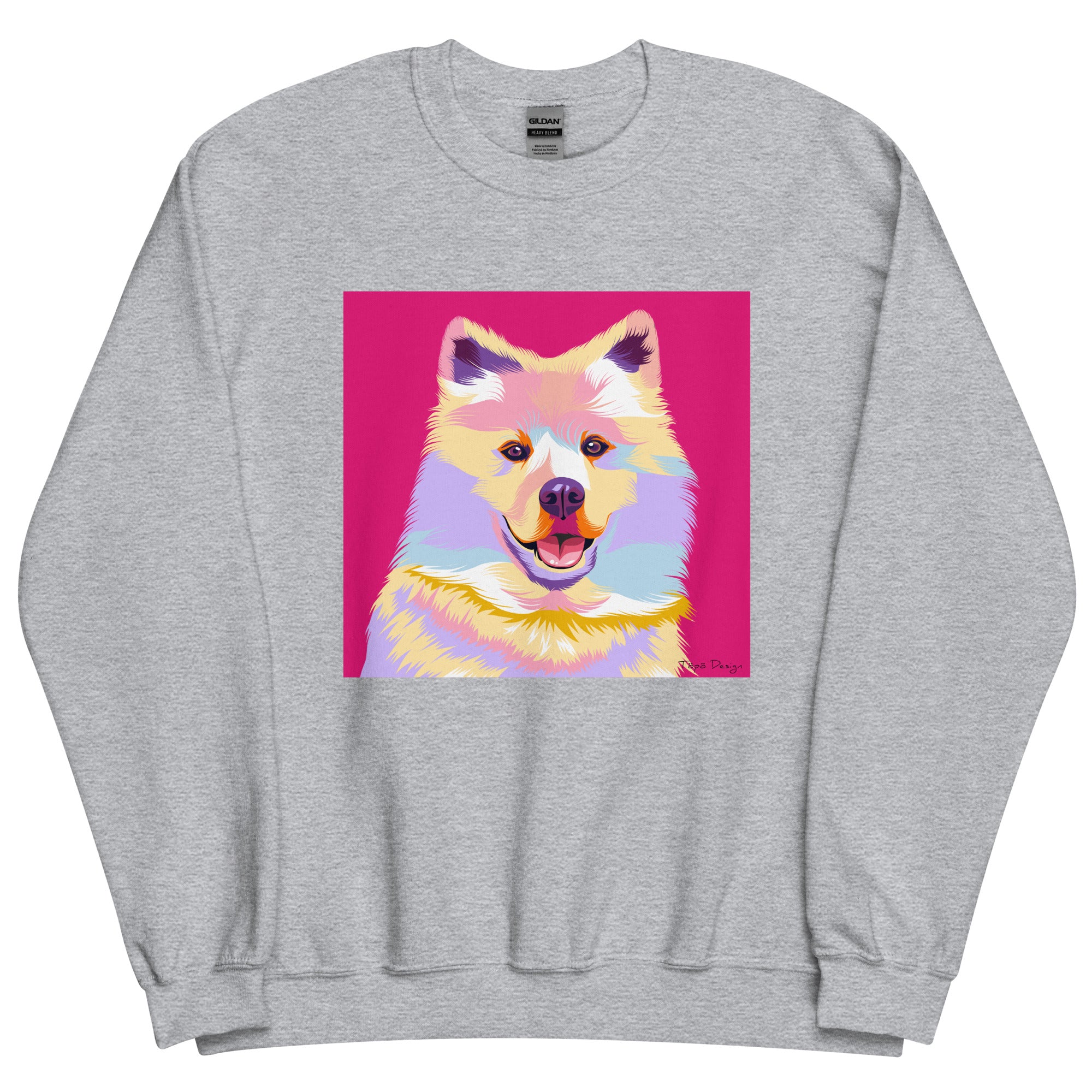 Samojedi Collegepaita, Pop Art