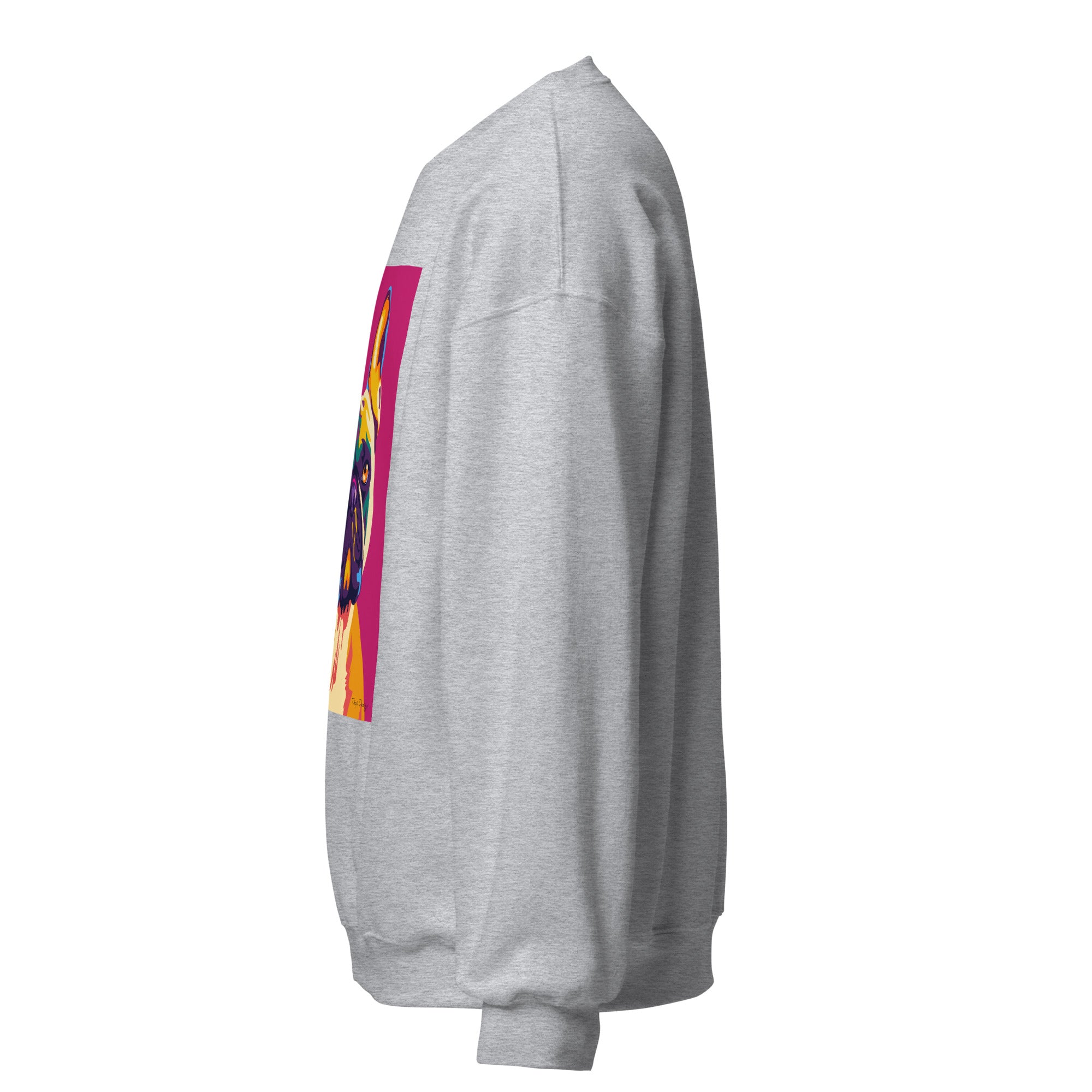 Ranskanbulldoggi Collegepaita, Pop Art