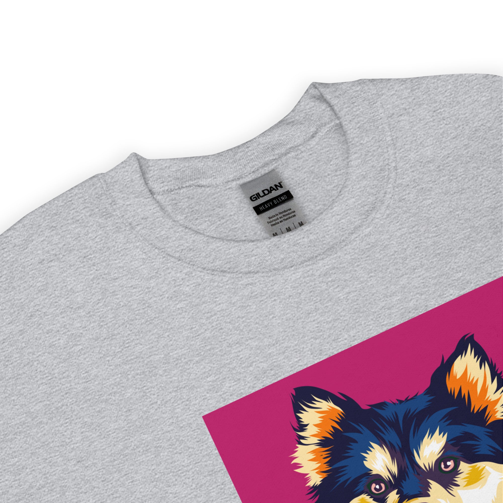 Suomenlapinkoira Collegepaita, Pop Art