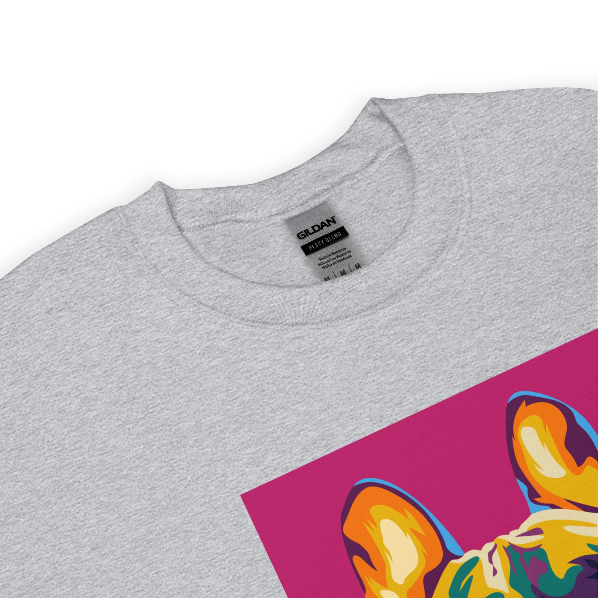 Ranskanbulldoggi Collegepaita, Pop Art