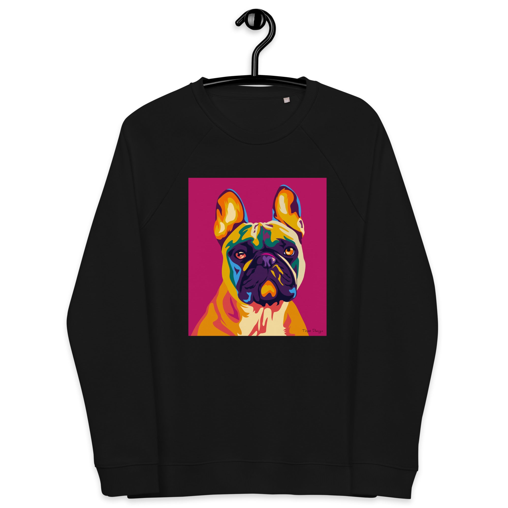 Ranskanbulldoggi Collegepaita, Pop Art