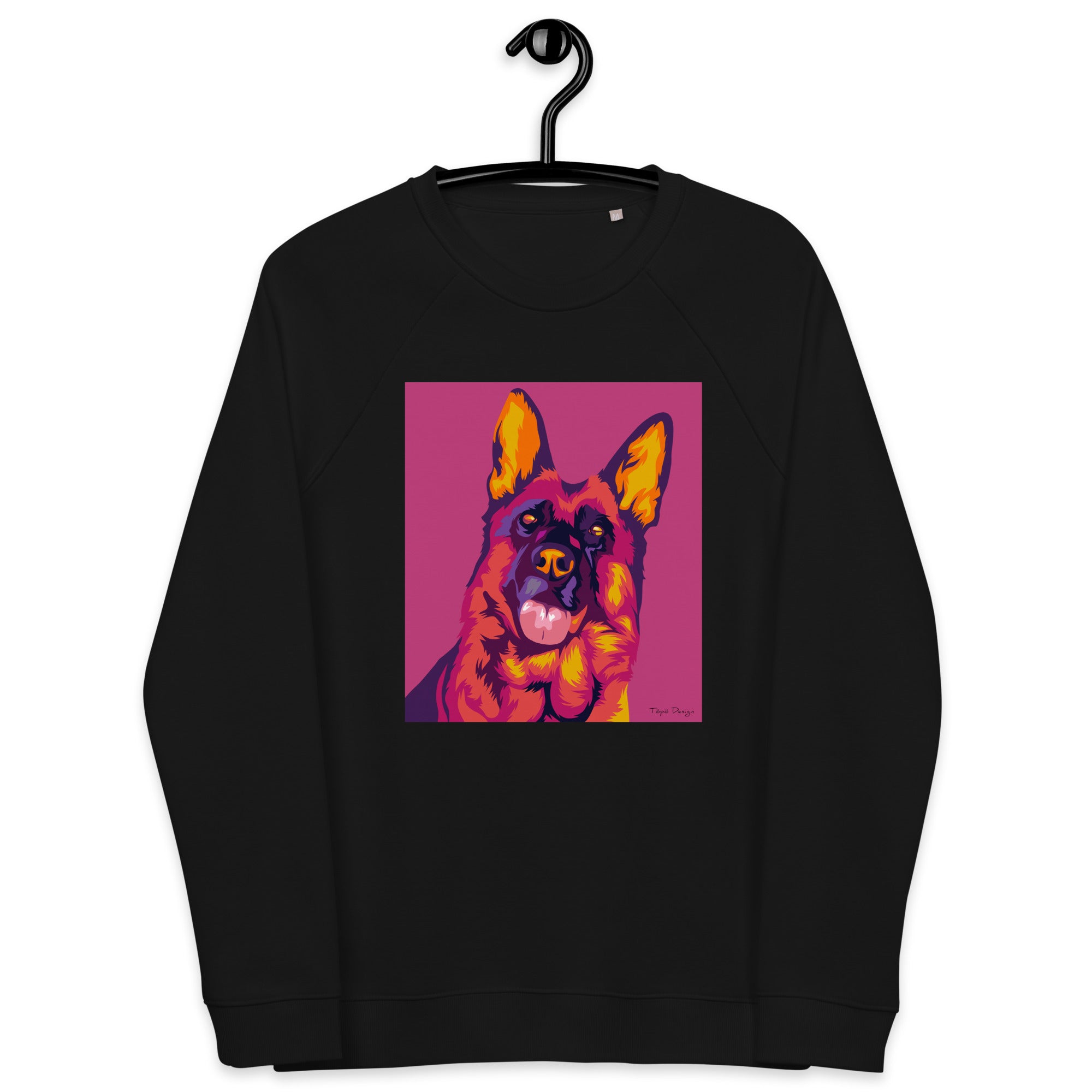 Saksanpaimenkoira Collegepaita, Pop Art