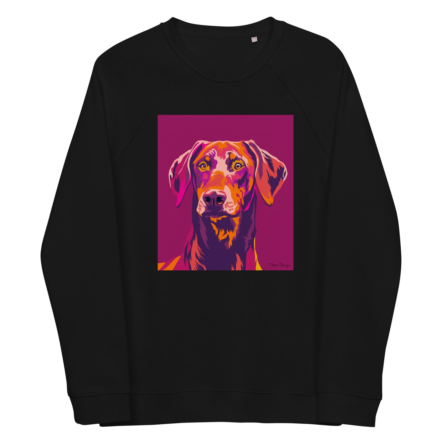 Dobermanni Collegepaita, Pop Art