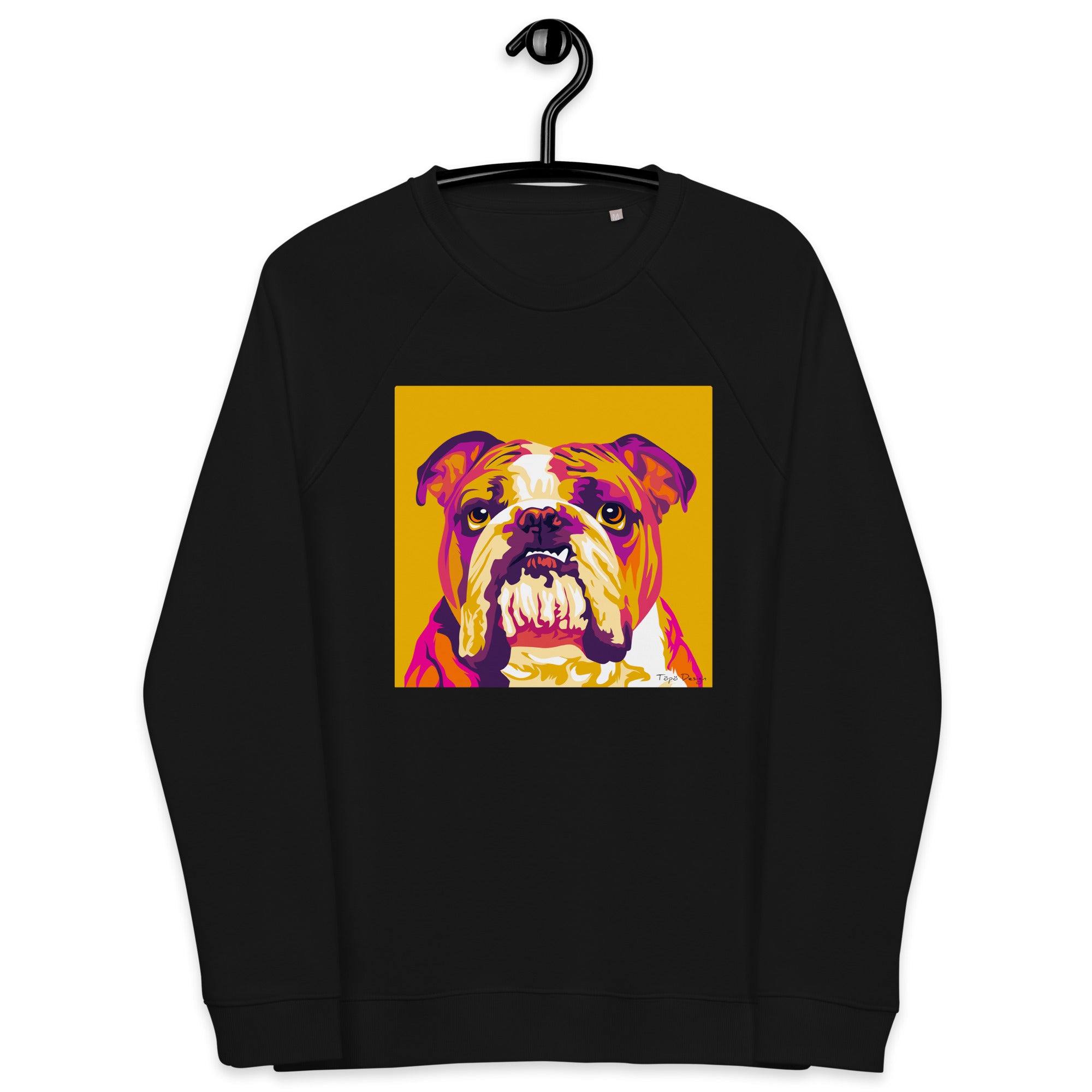 Englanninbulldoggi Collegepaita, Pop Art