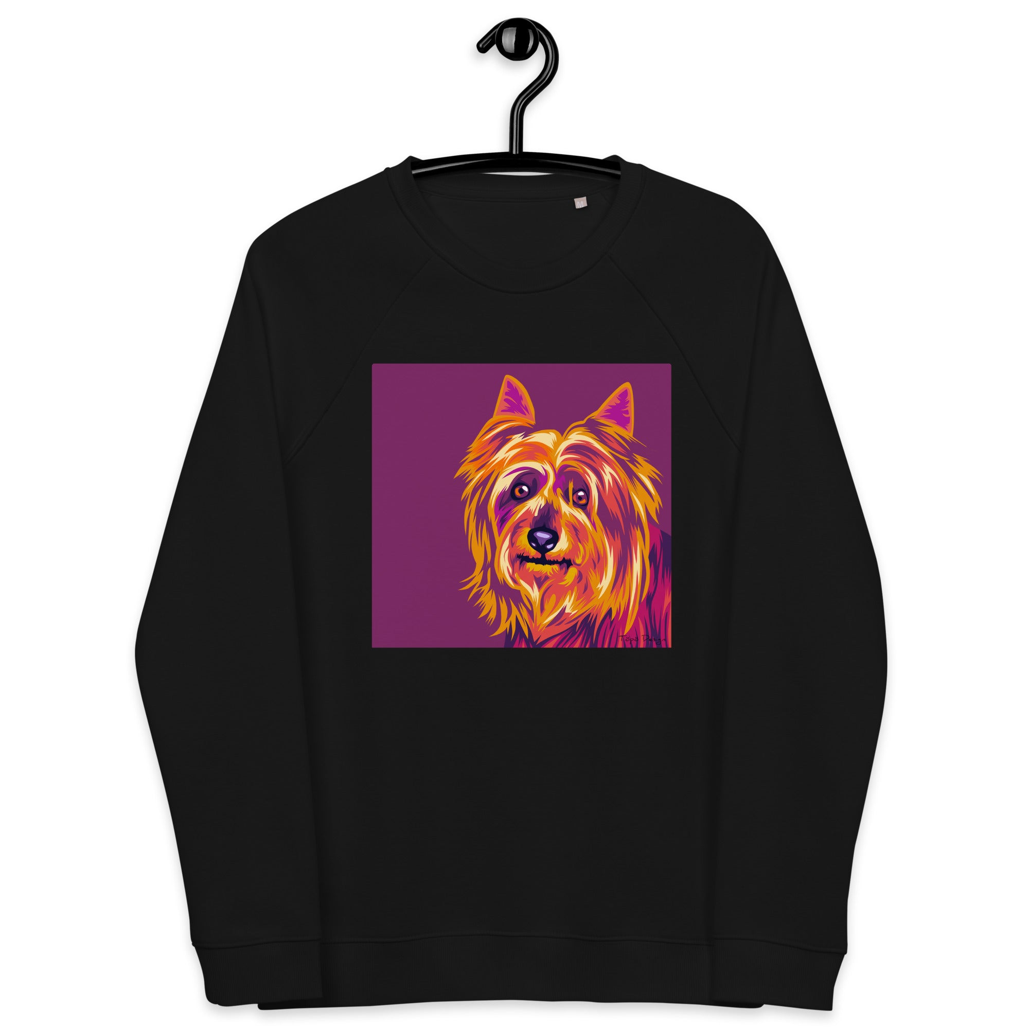 Silkkiterrieri Collegepaita, Pop Art