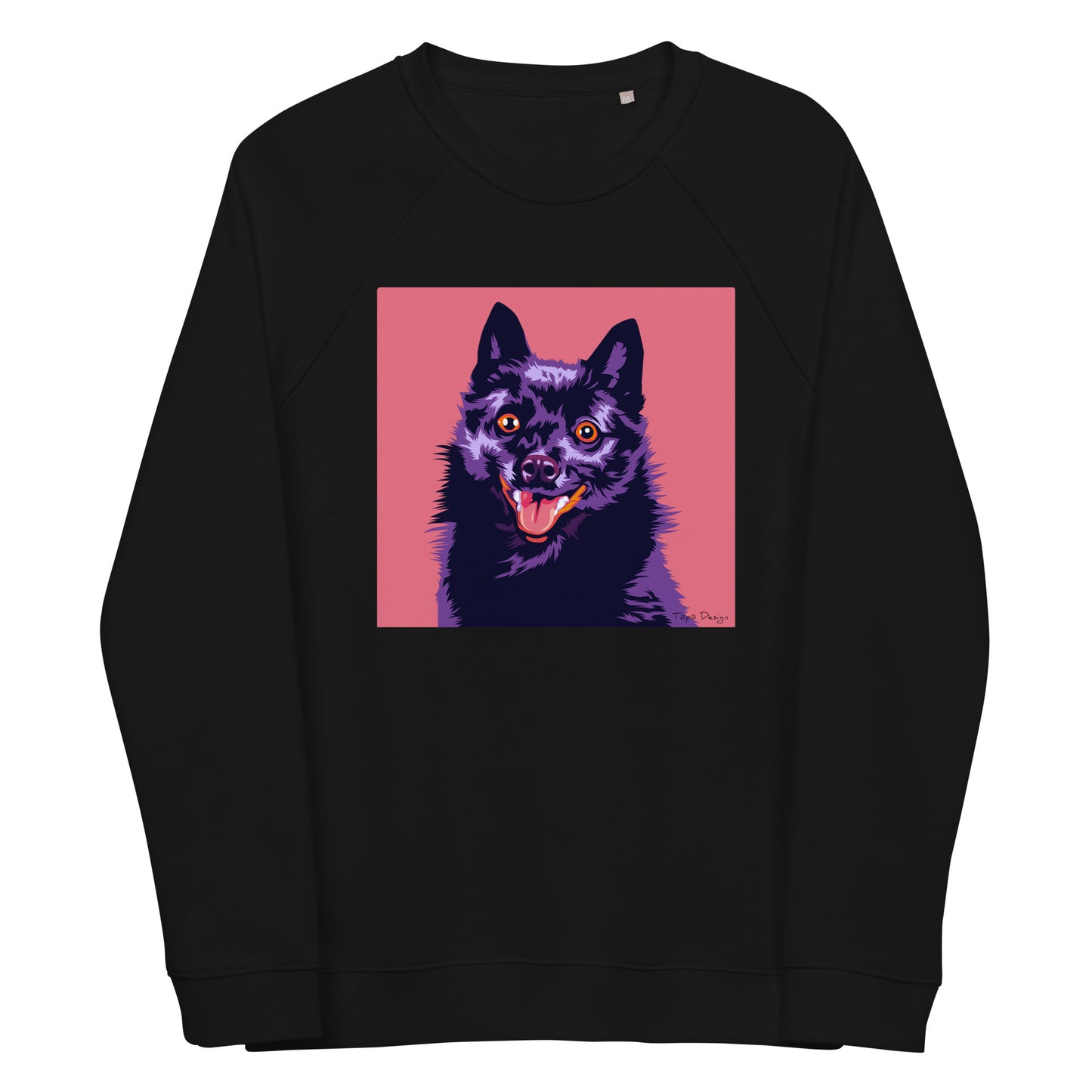 Schipperke Collegepaita, Pop Art