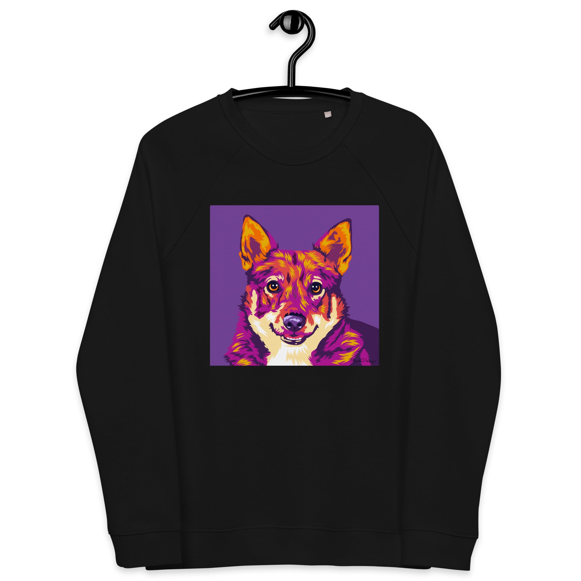 Länsigöötanmaanpystykorva Collegepaita, Pop Art