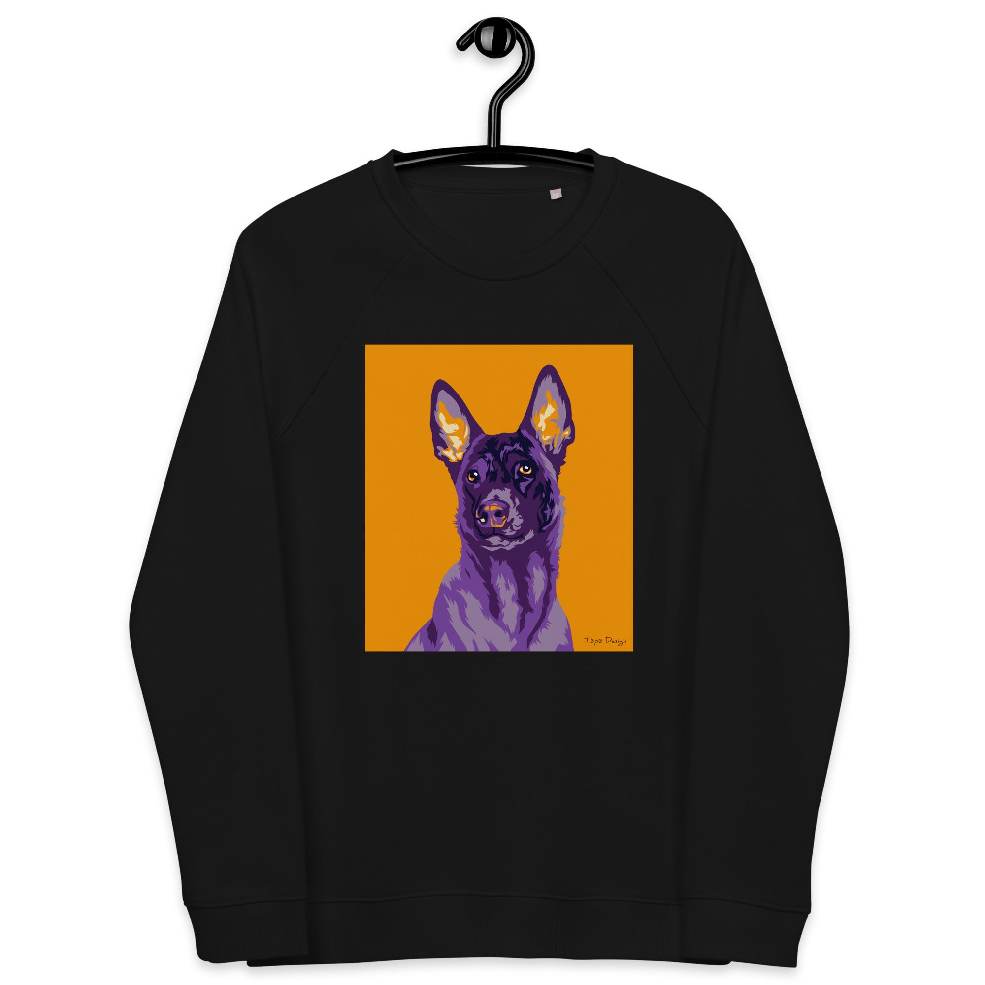 Belgianpaimenkoira malinois Collegepaita, Pop Art