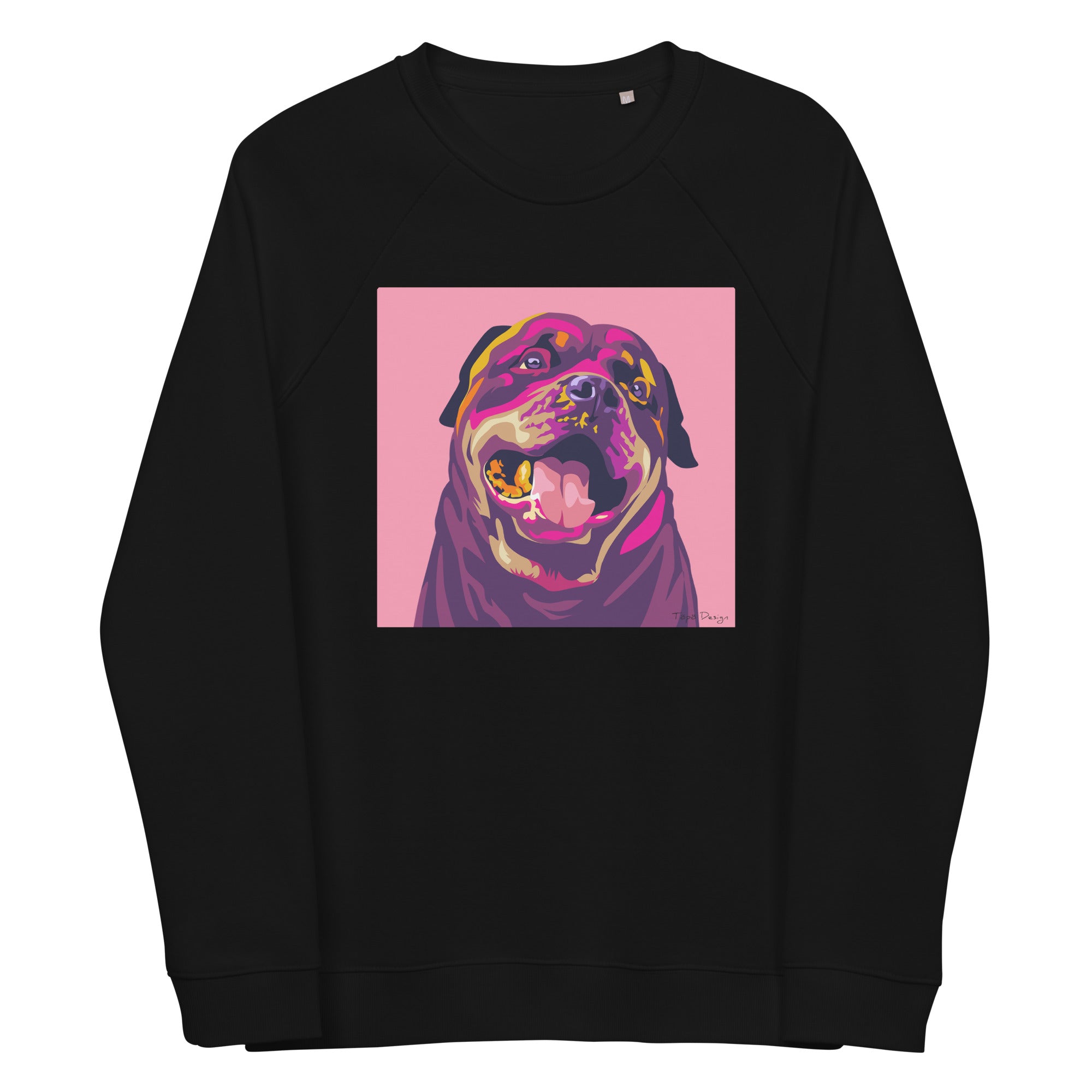 Rottweiler Collegepaita, Pop Art