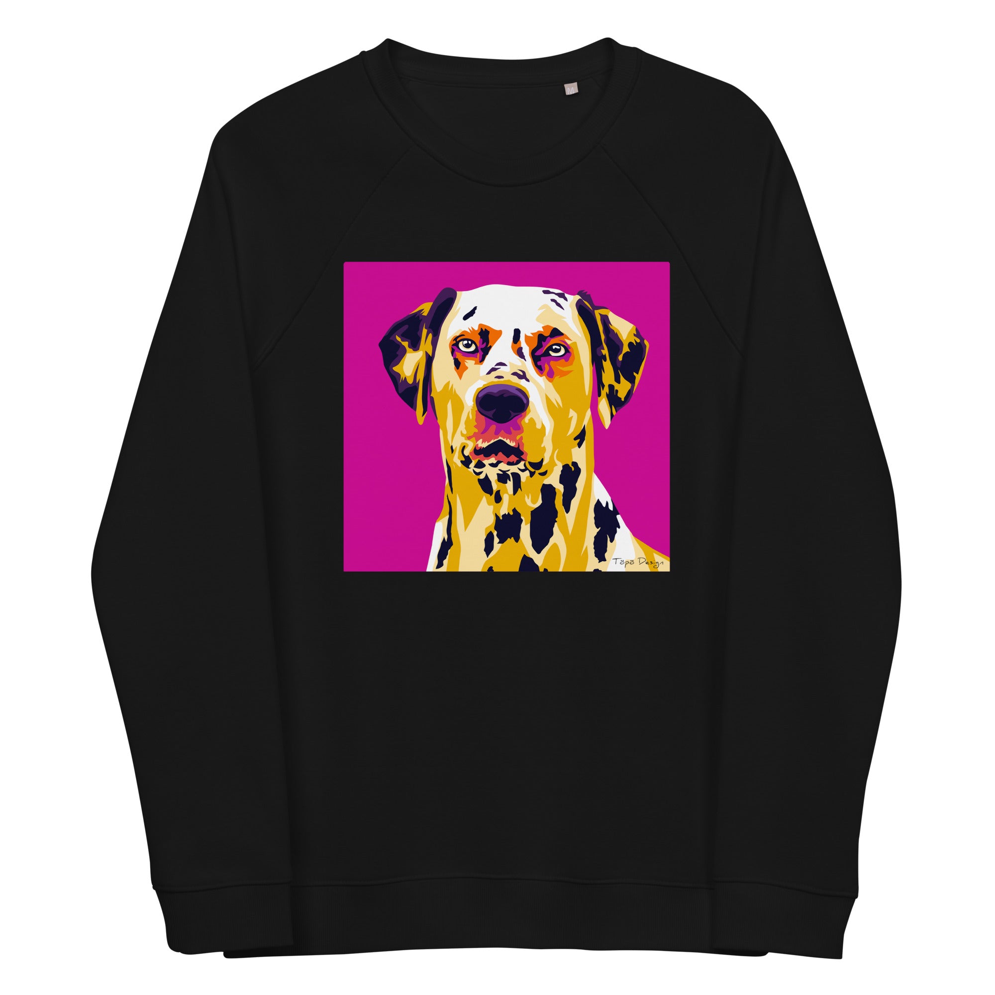 Dalmatiankoira Collegepaita, Pop Art