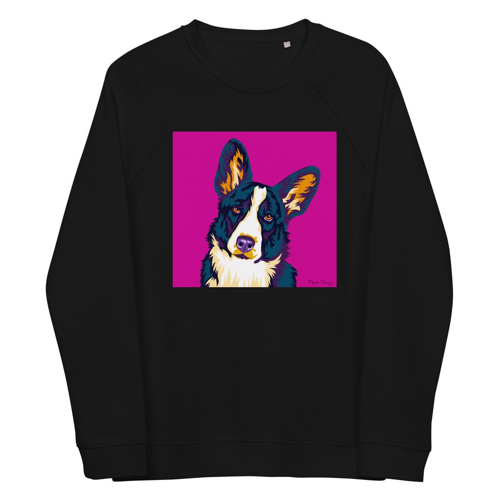 Welsh corgi cardigan Collegepaita, Pop Art
