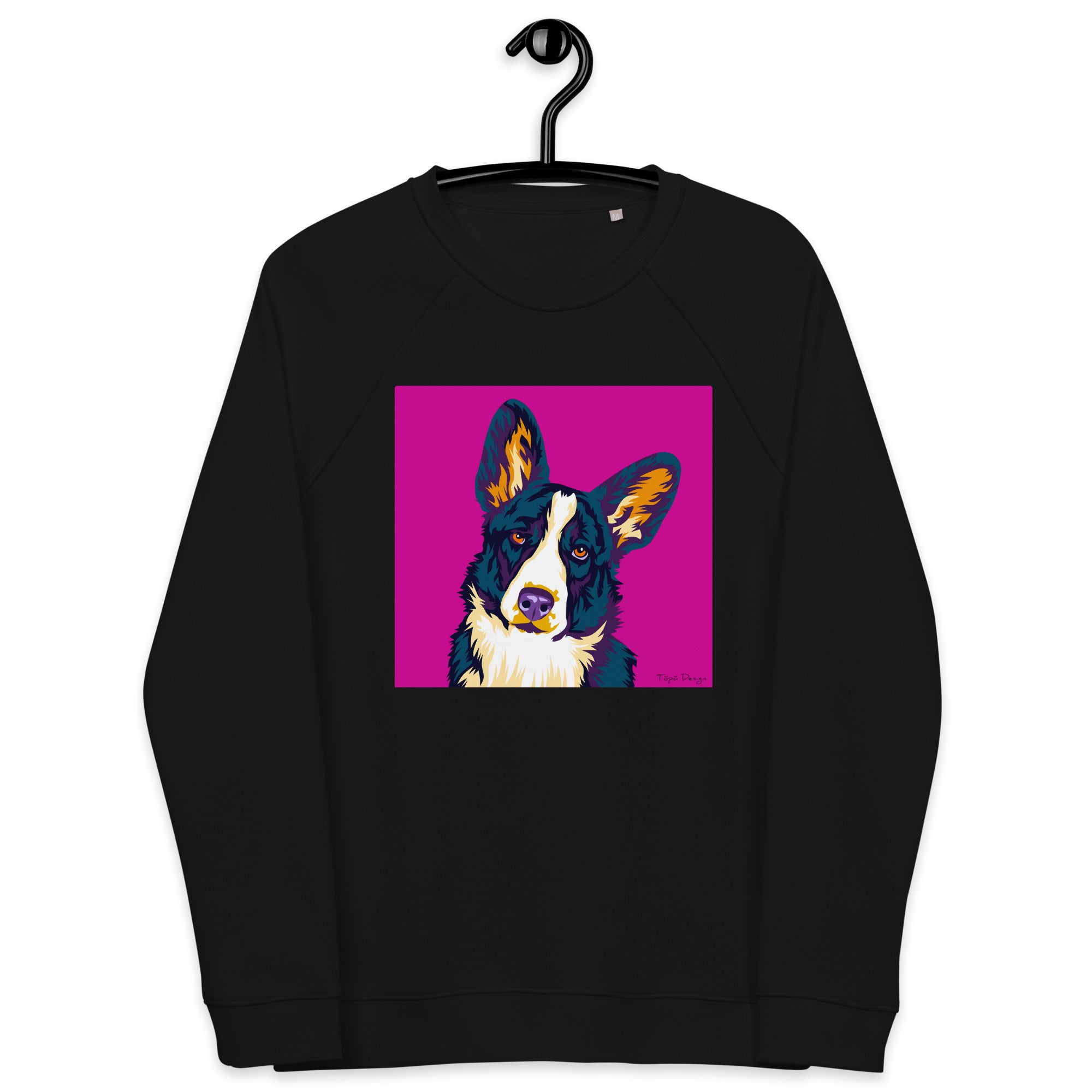 Welsh corgi cardigan Collegepaita, Pop Art