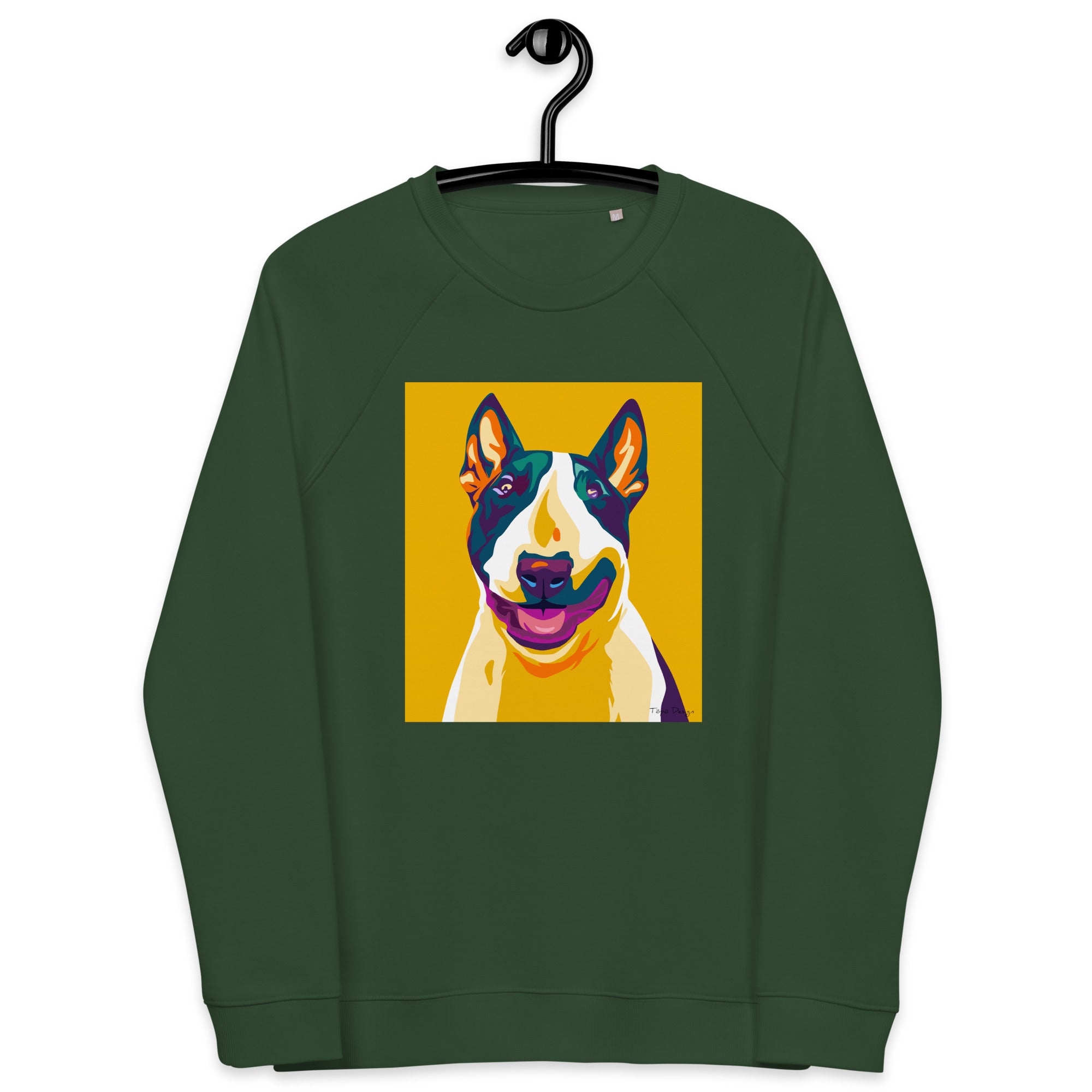 Bullterrieri Collegepaita, Pop Art