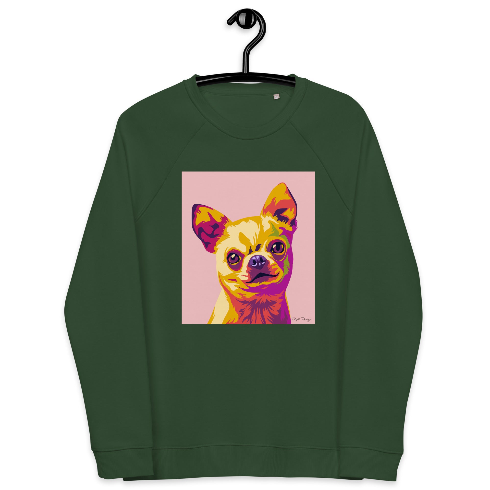 Chihuahua Collegepaita, Pop Art