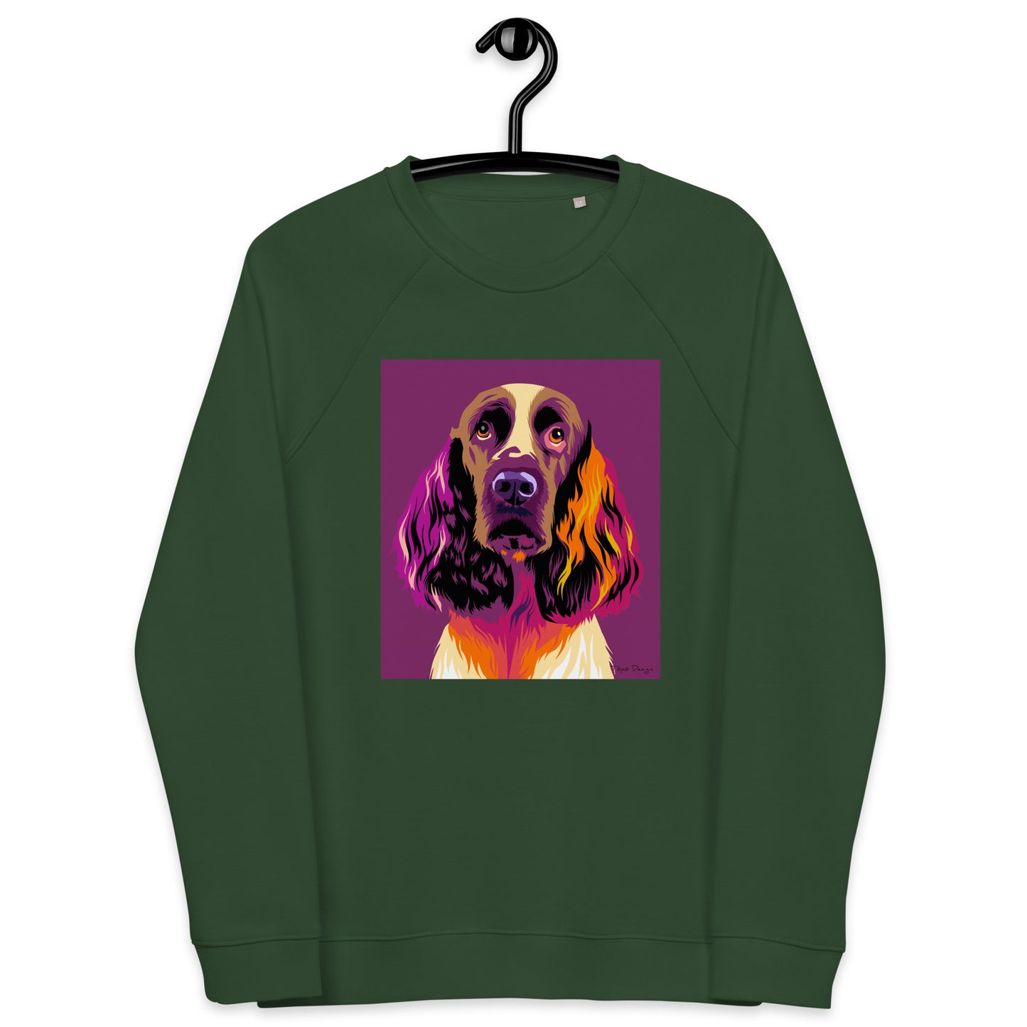 Englanninspringerspanieli Collegepaita, Pop Art