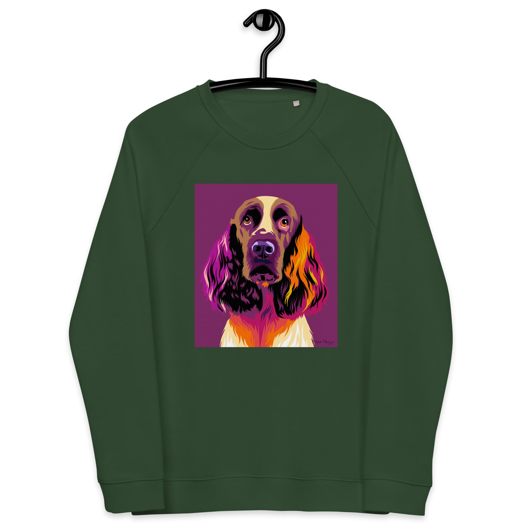 Englanninspringerspanieli Collegepaita, Pop Art