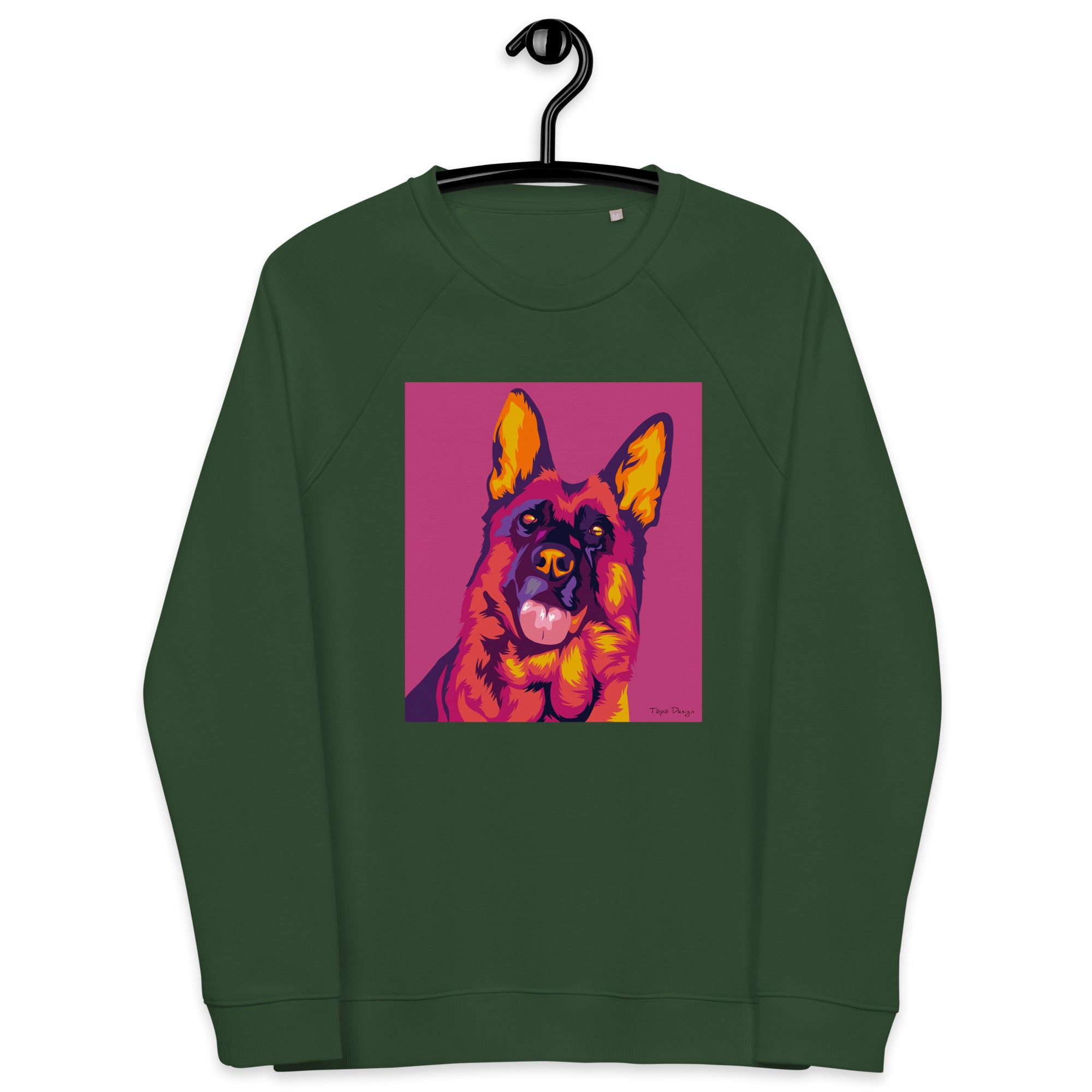 Saksanpaimenkoira Collegepaita, Pop Art