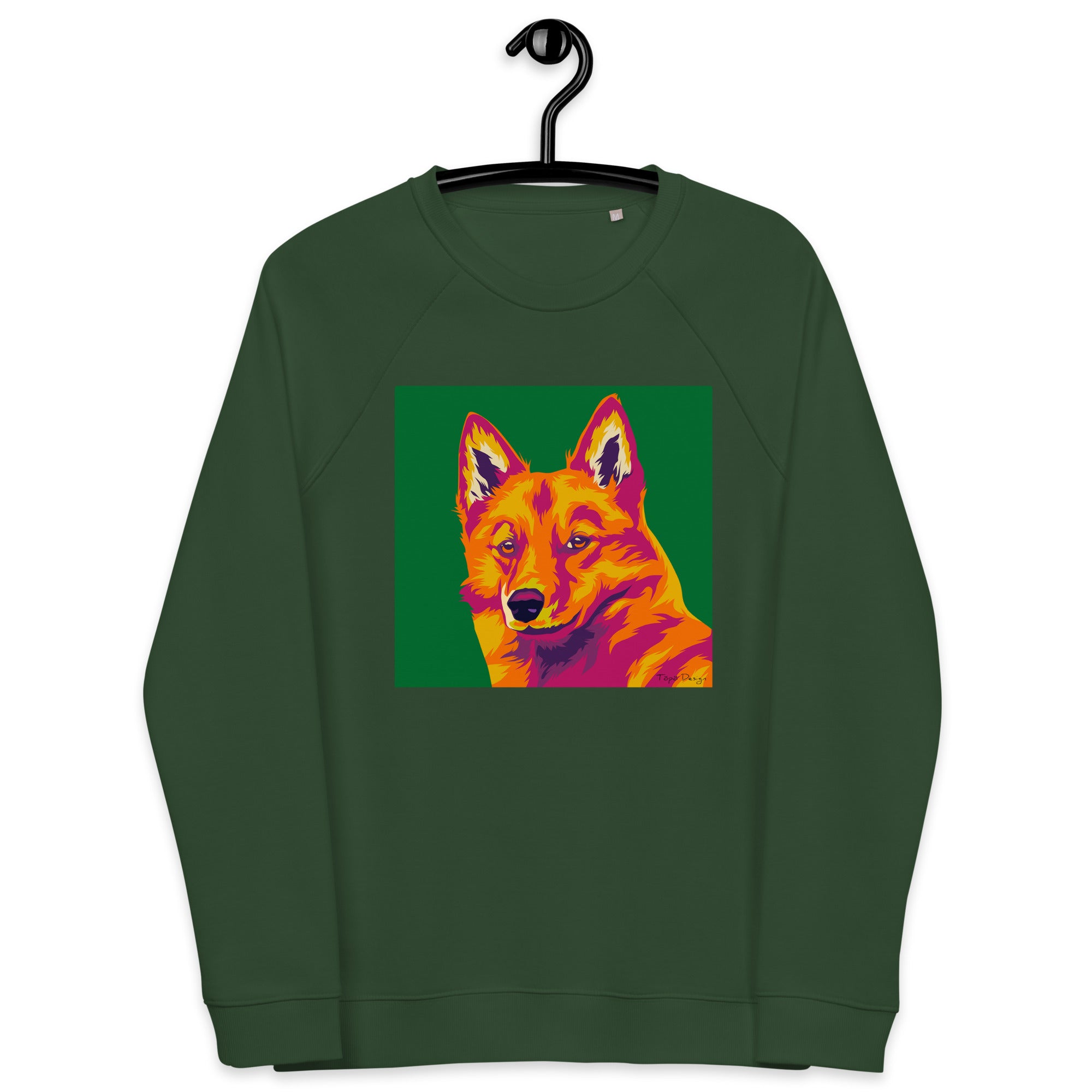 Suomenpystykorva Collegepaita, Pop Art