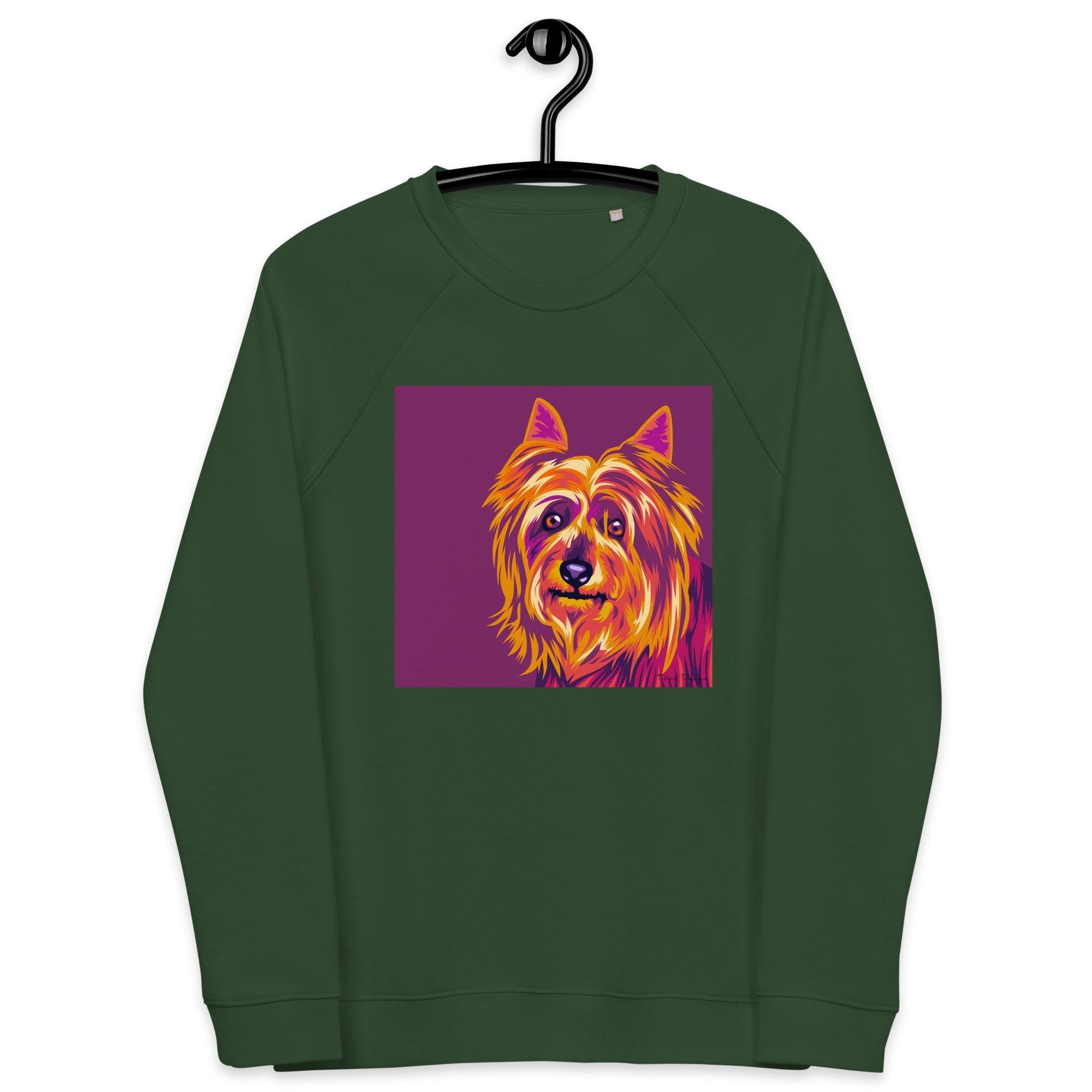 Silkkiterrieri Collegepaita, Pop Art