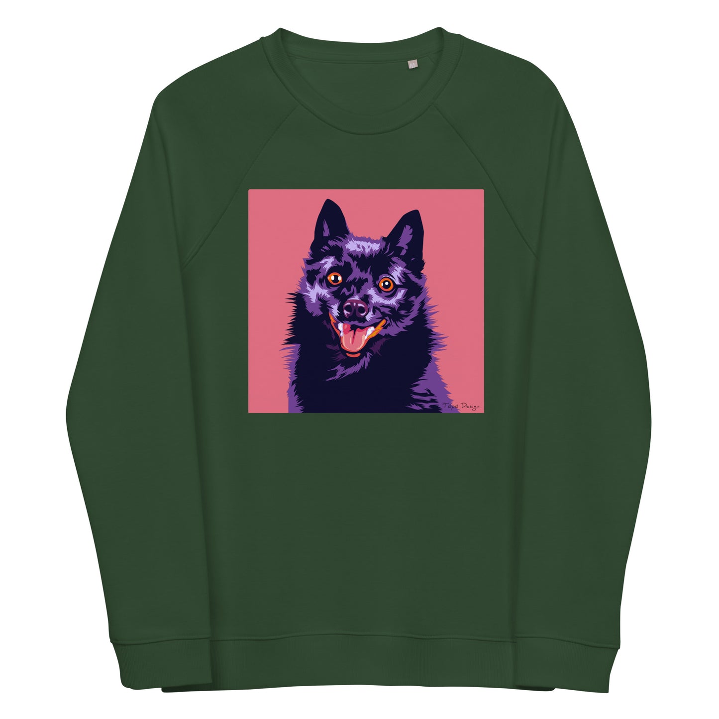 Schipperke Collegepaita, Pop Art