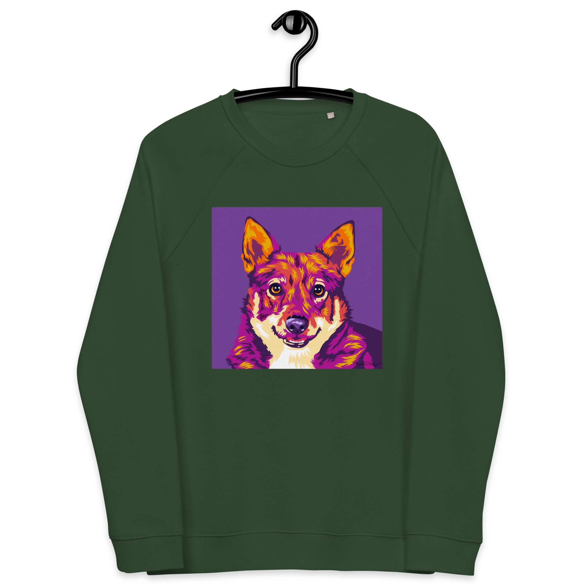 Länsigöötanmaanpystykorva Collegepaita, Pop Art