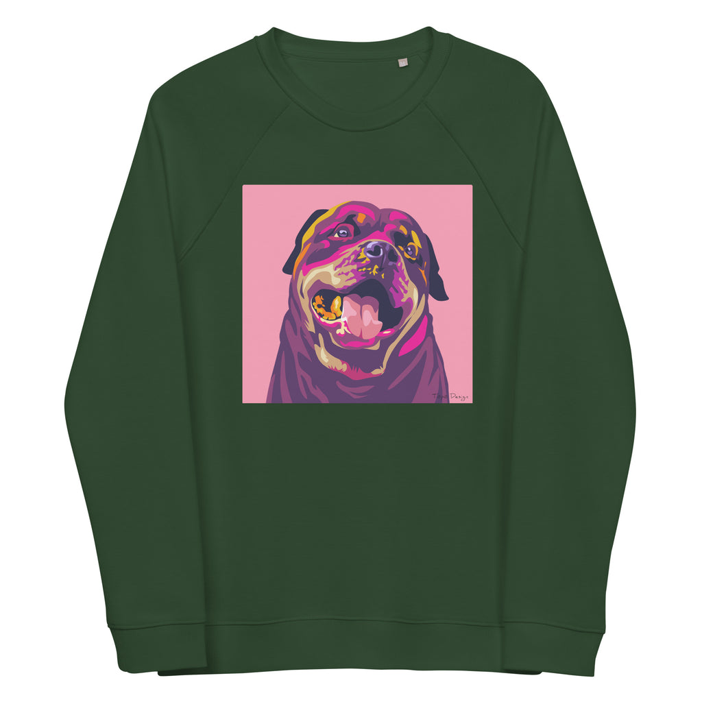Rottweiler Collegepaita, Pop Art