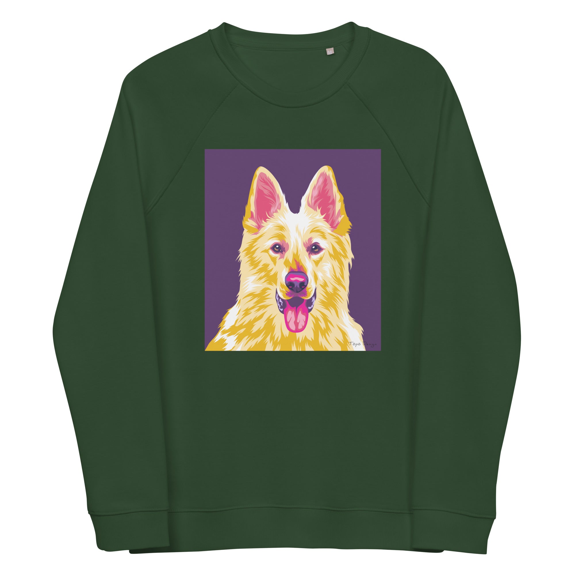 Valkoinenpaimenkoira Collegepaita, Pop Art