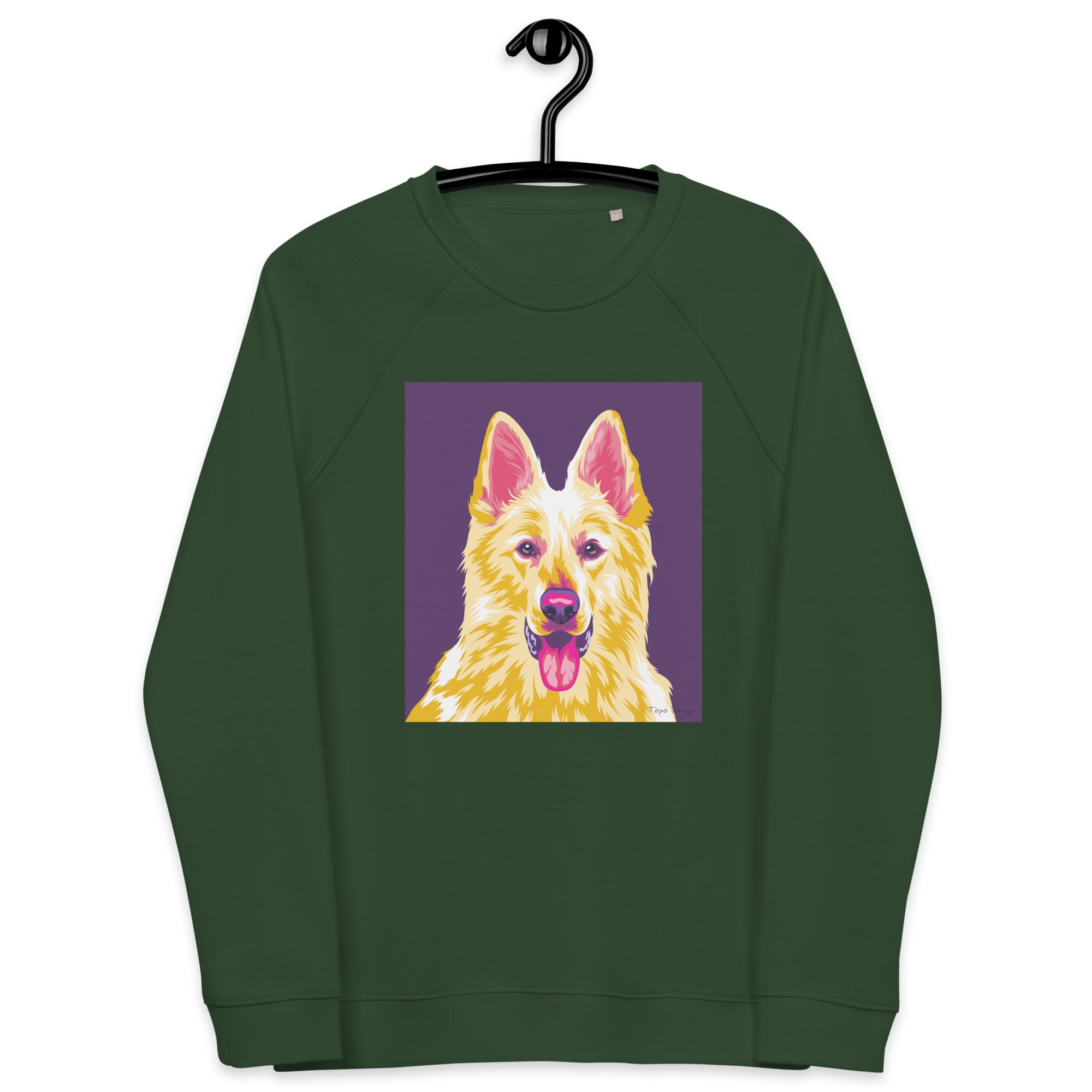 Valkoinenpaimenkoira Collegepaita, Pop Art