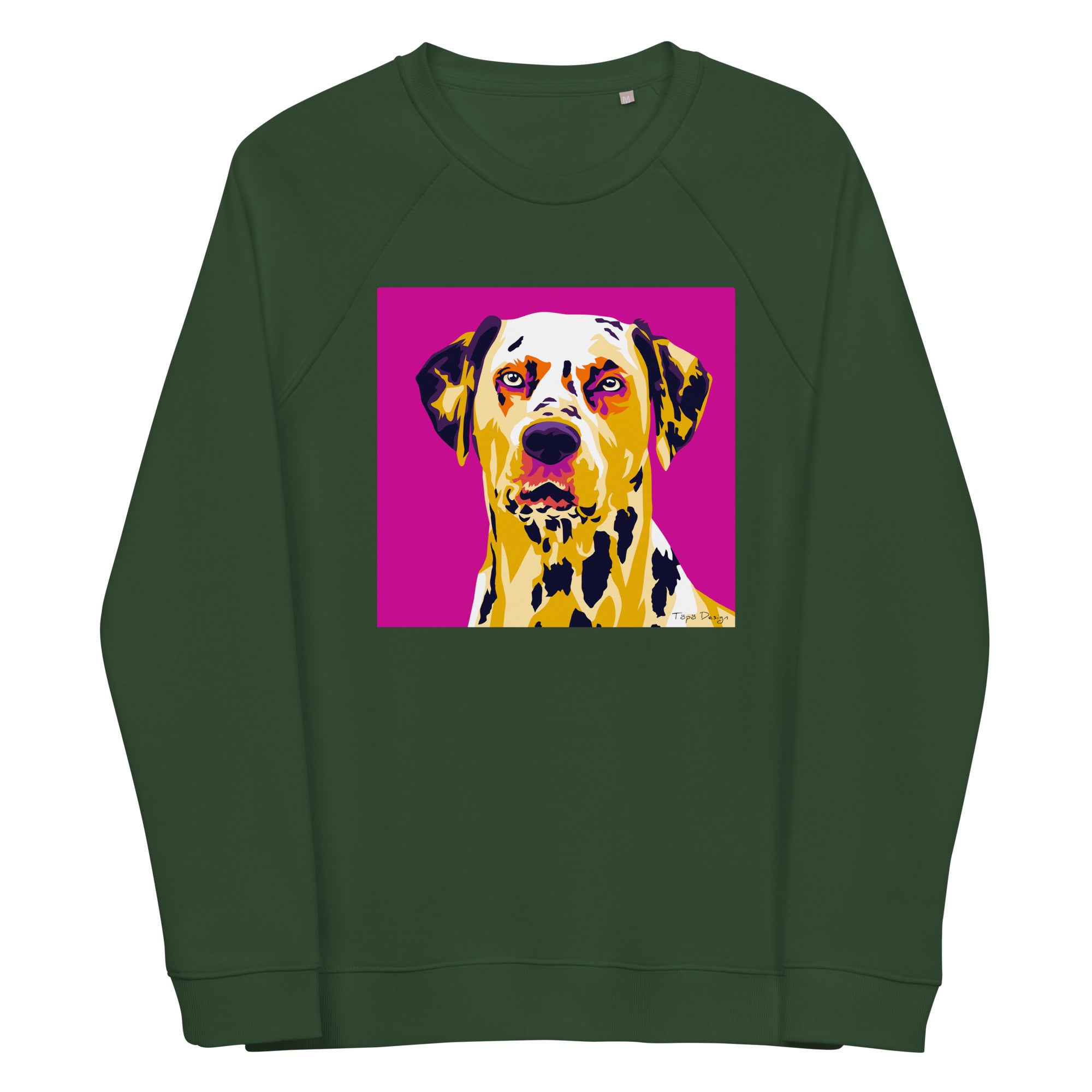 Dalmatiankoira Collegepaita, Pop Art