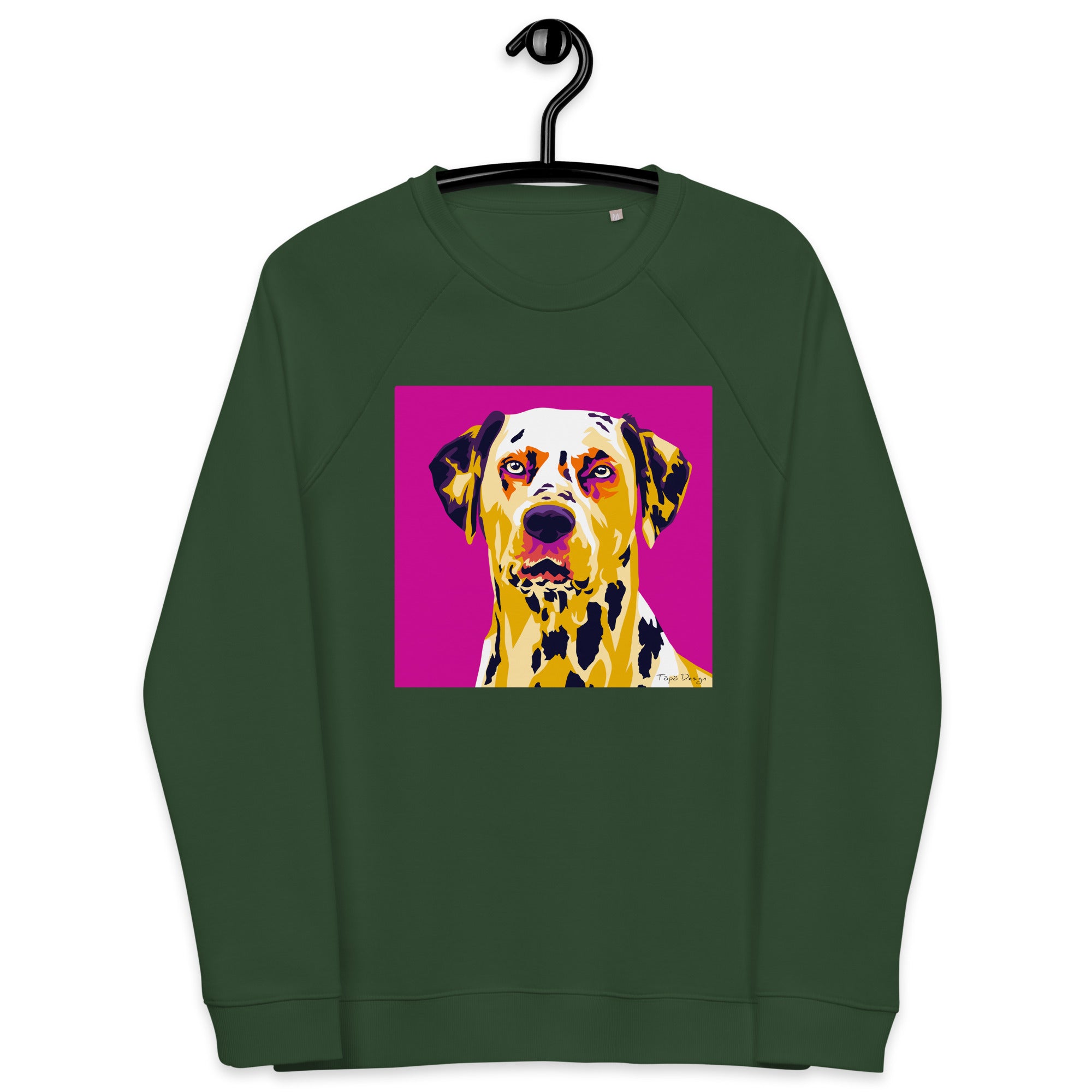 Dalmatiankoira Collegepaita, Pop Art
