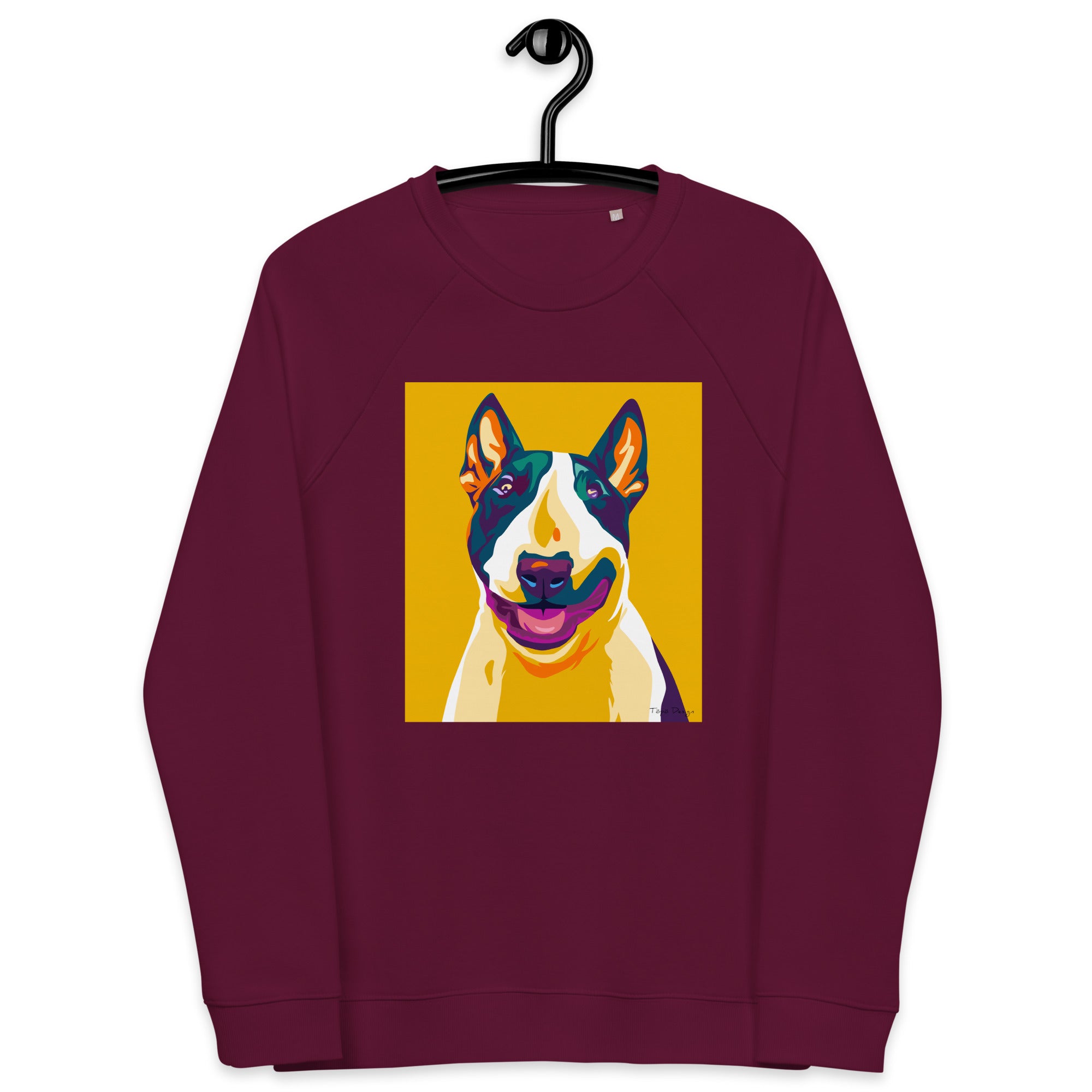 Bullterrieri Collegepaita, Pop Art