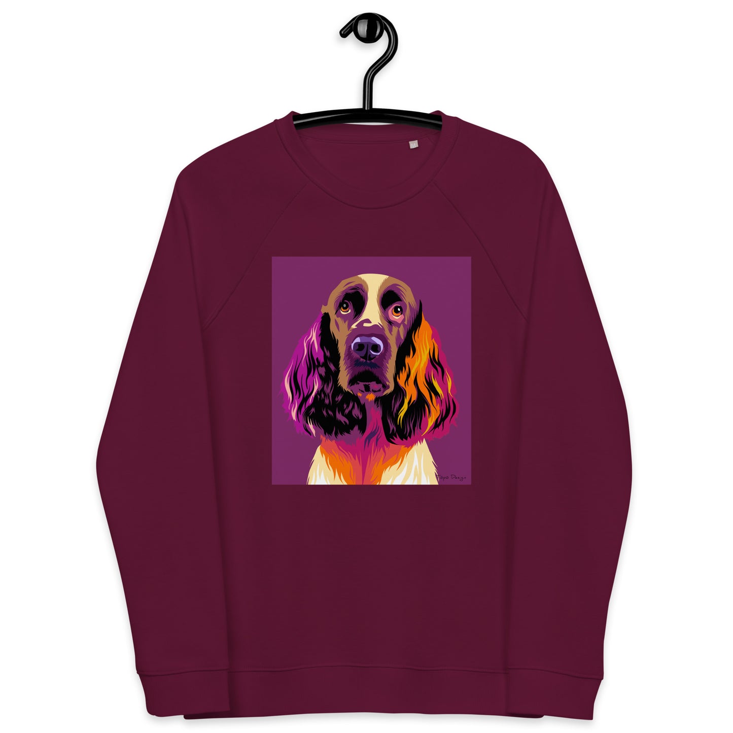 Englanninspringerspanieli Collegepaita, Pop Art