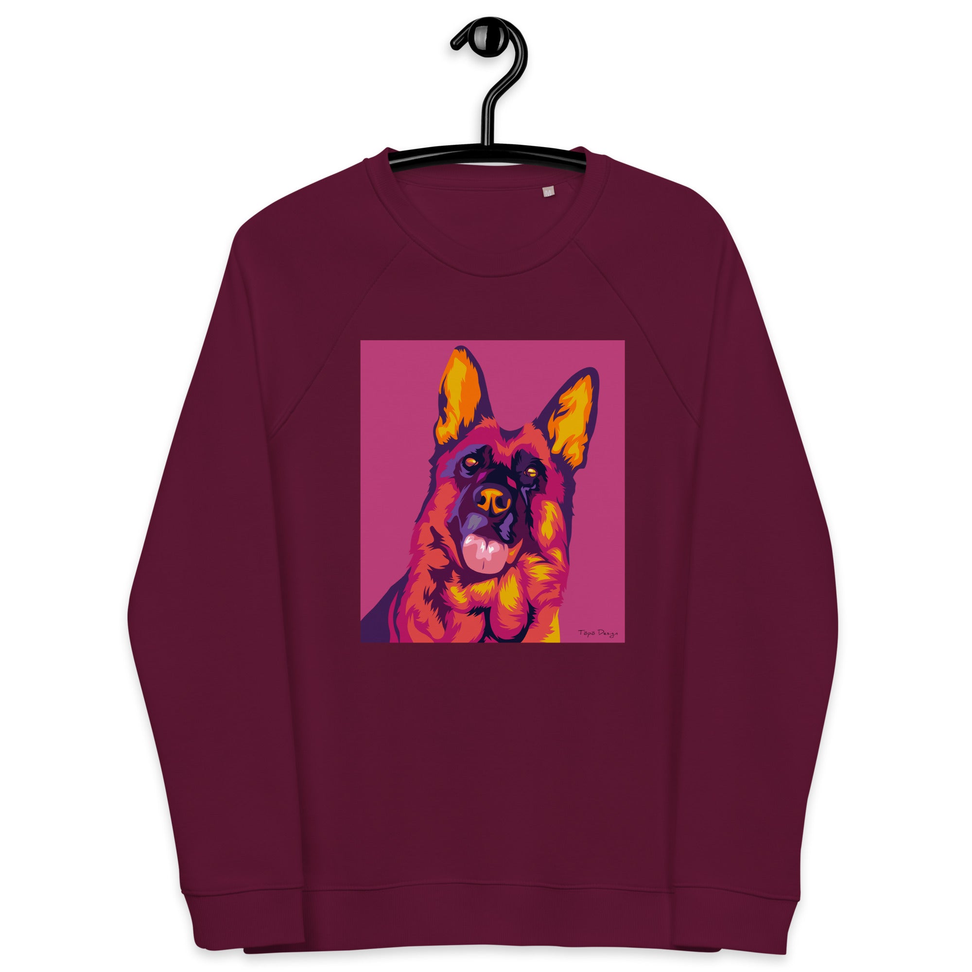 Saksanpaimenkoira Collegepaita, Pop Art