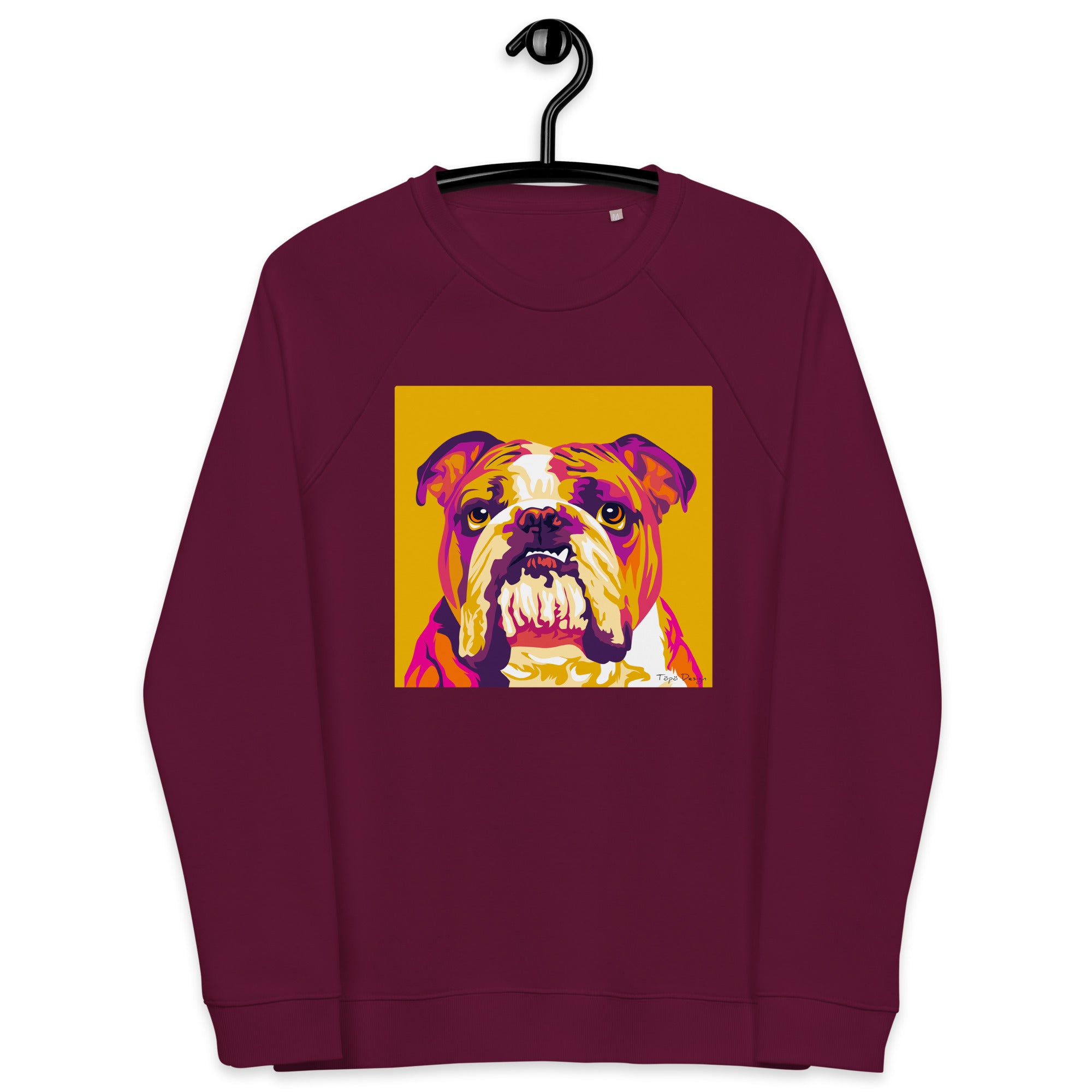Englanninbulldoggi Collegepaita, Pop Art