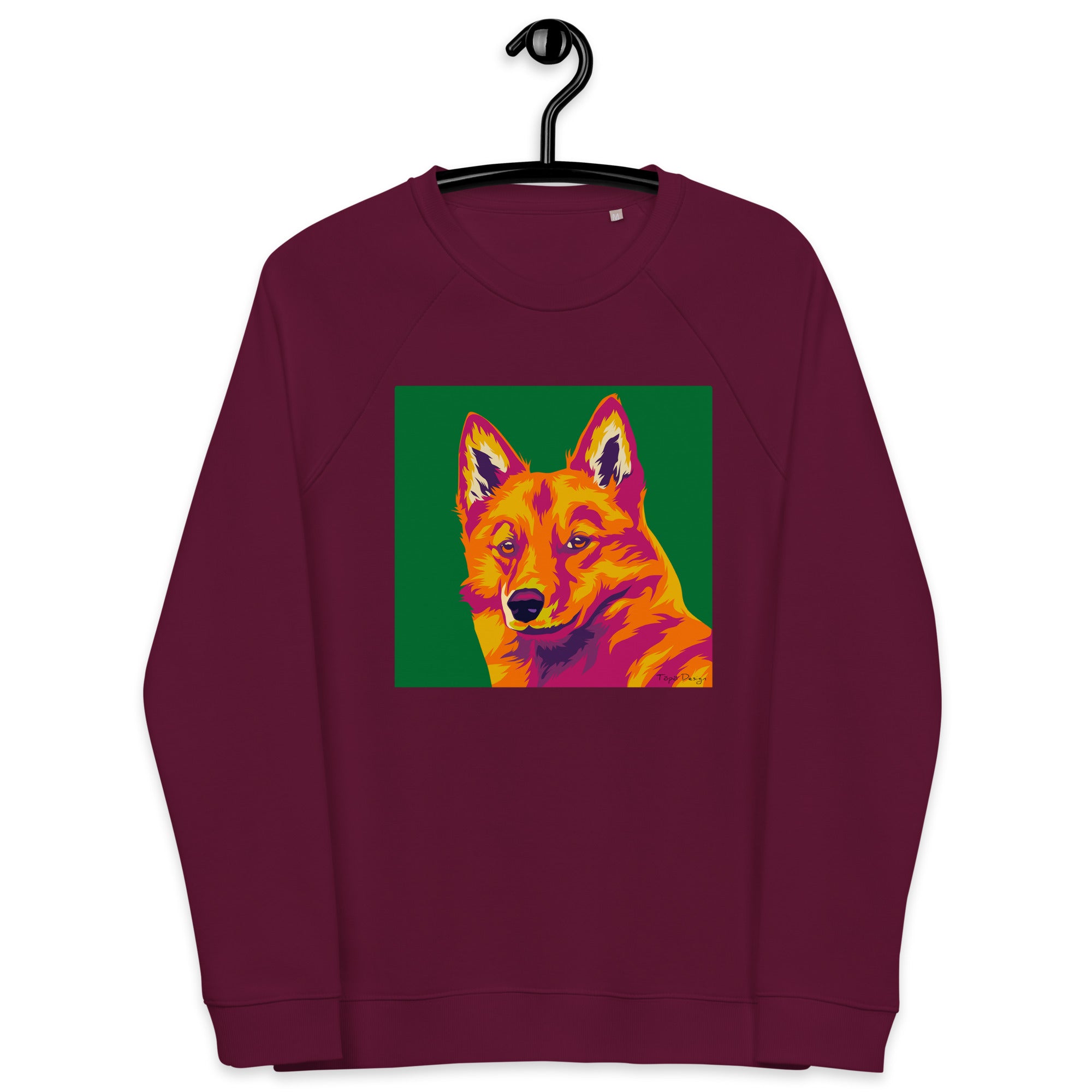 Suomenpystykorva Collegepaita, Pop Art