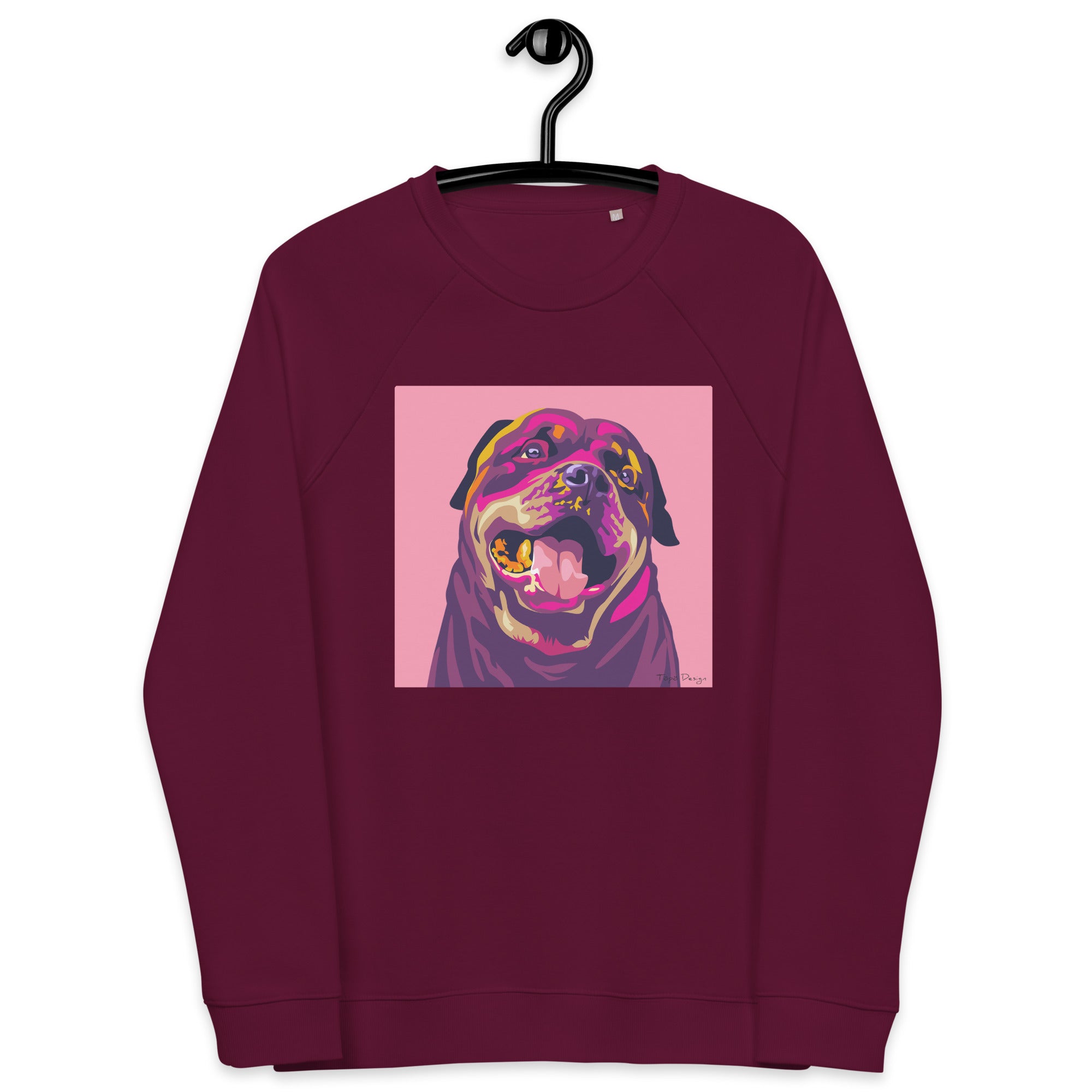 Rottweiler Collegepaita, Pop Art