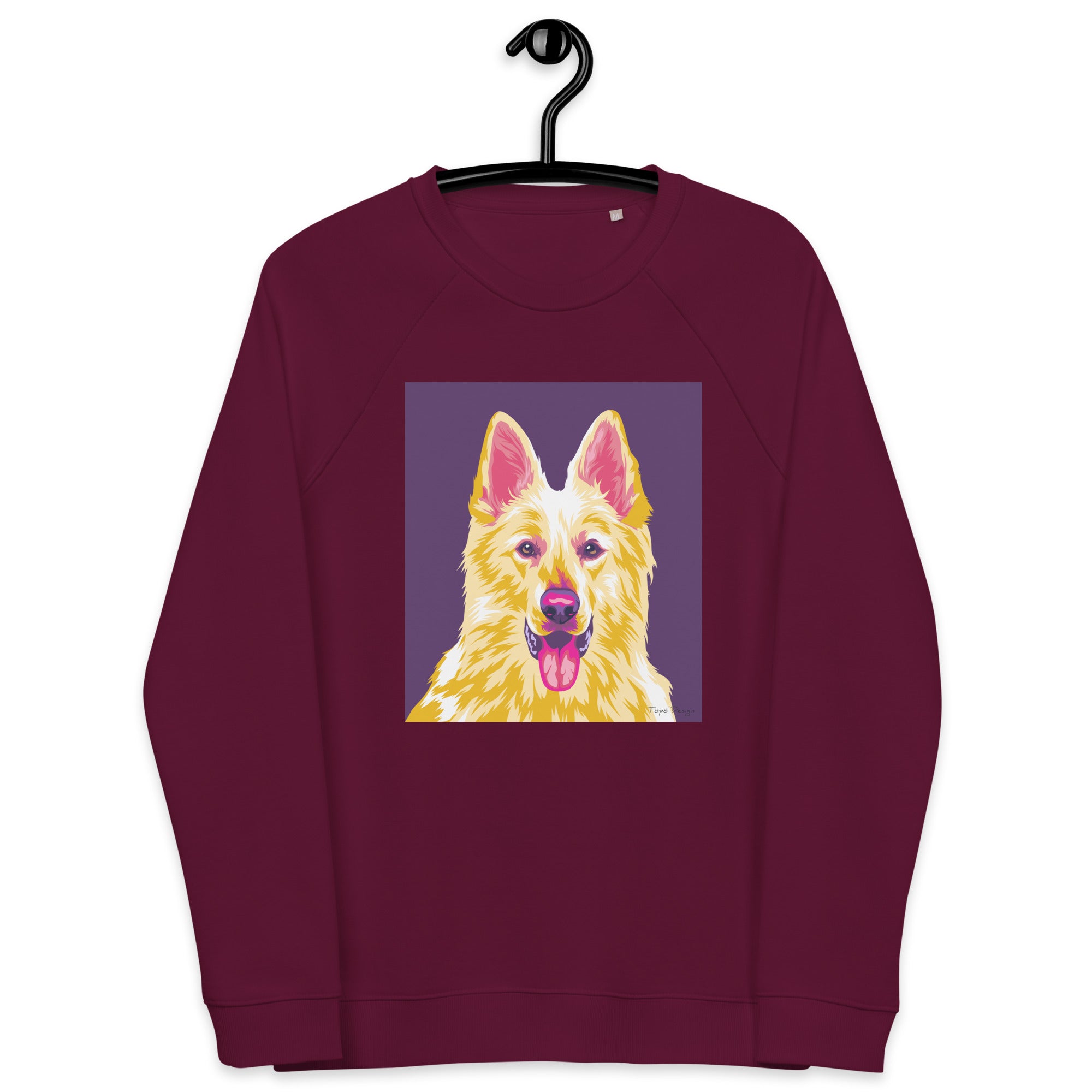 Valkoinenpaimenkoira Collegepaita, Pop Art