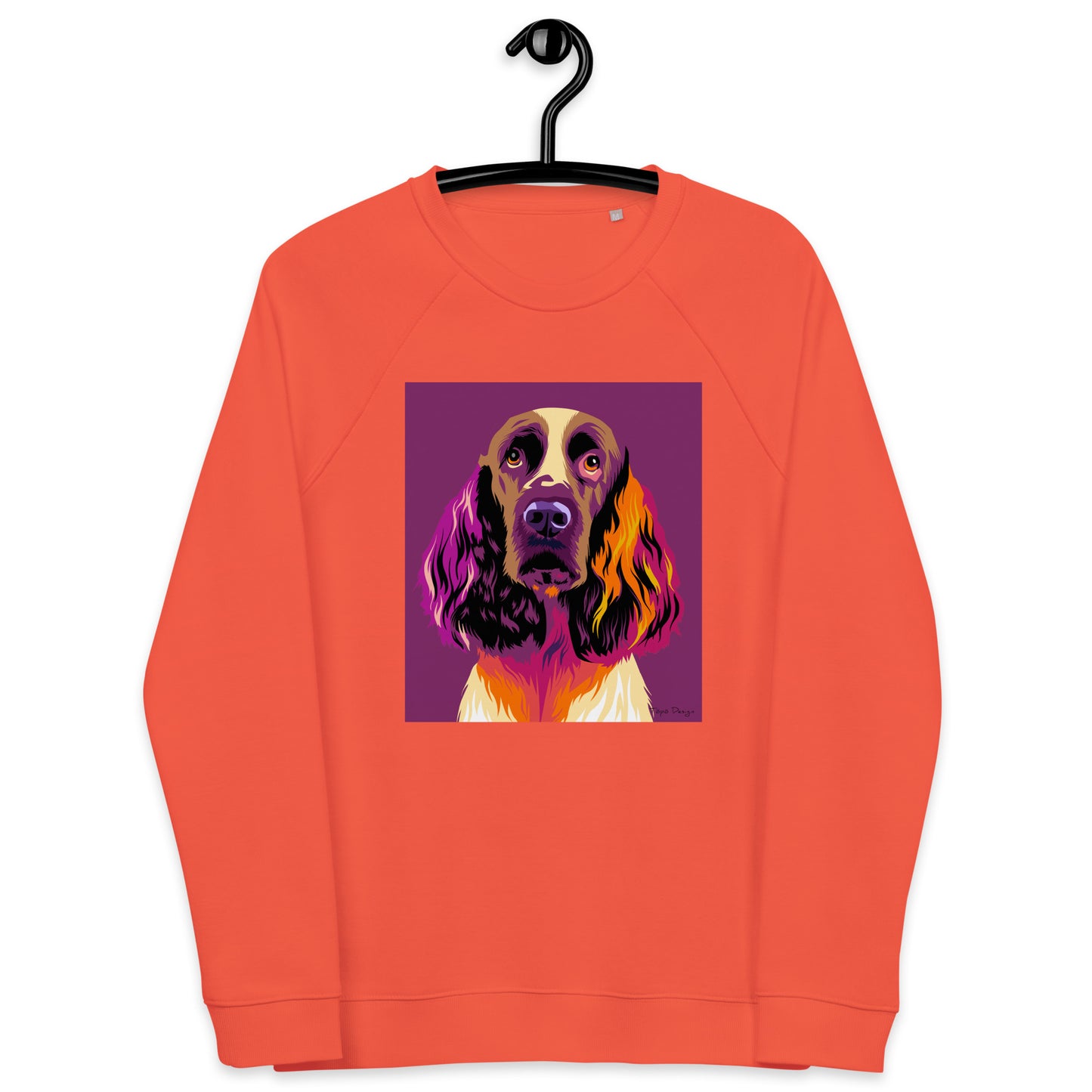 Englanninspringerspanieli Collegepaita, Pop Art