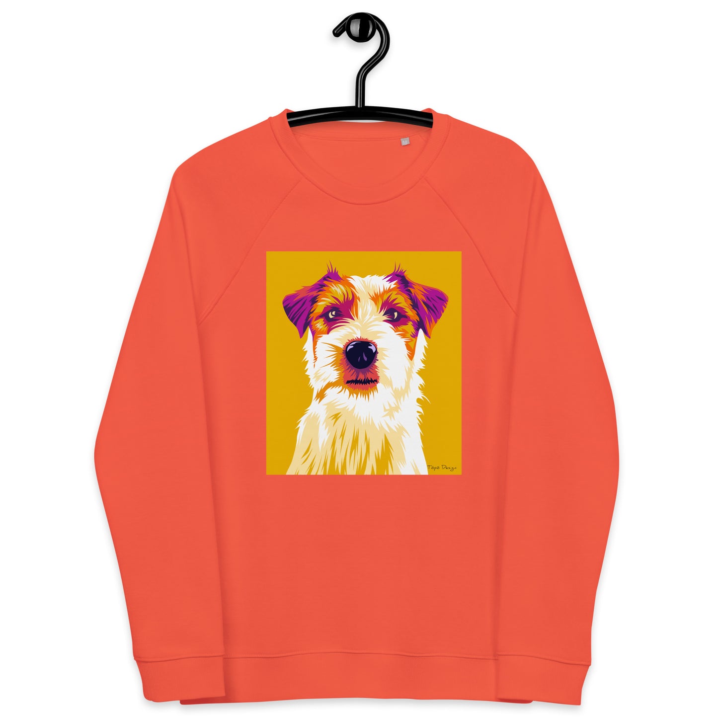 Jackrusselinterrieri Collegepaita, Pop Art