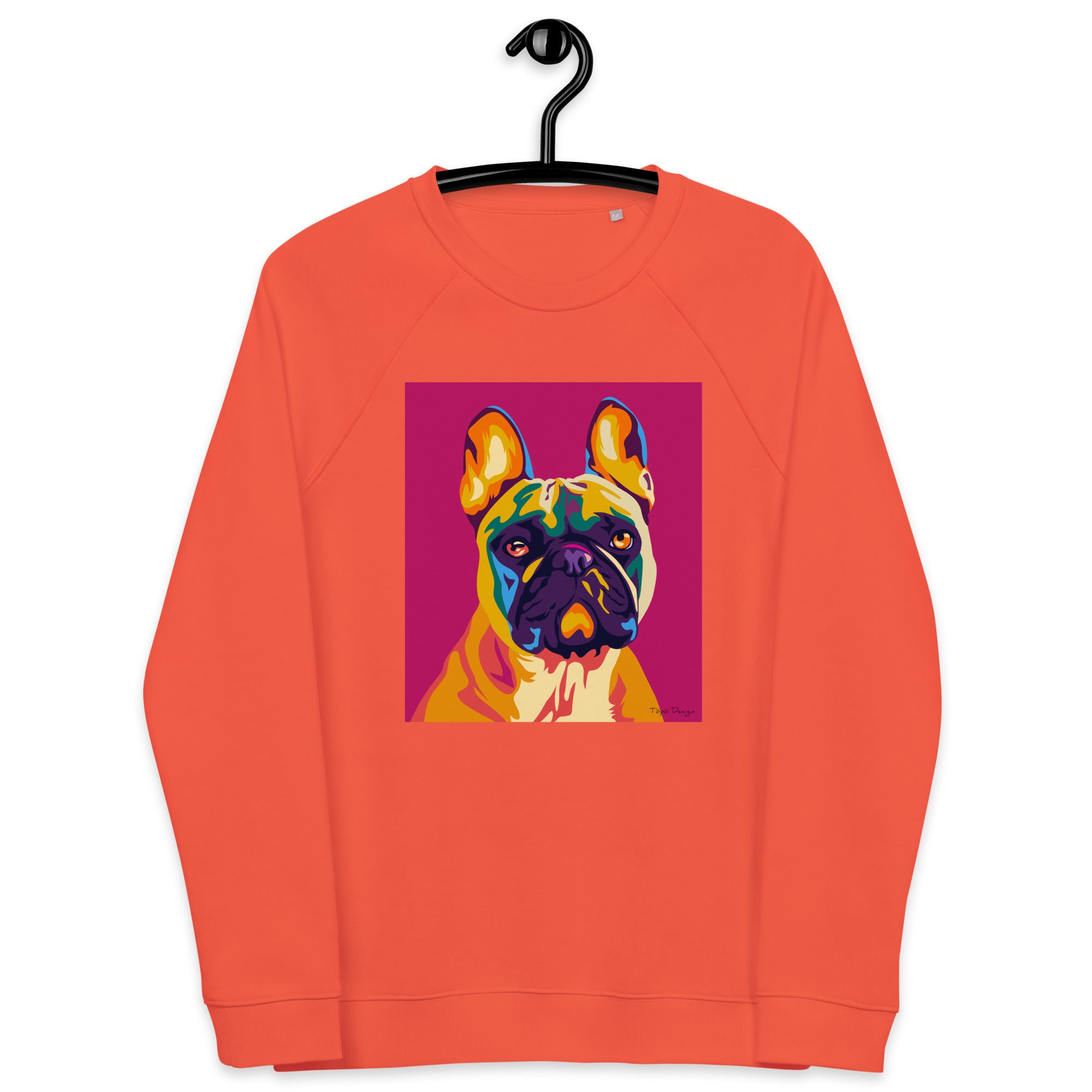 Ranskanbulldoggi Collegepaita, Pop Art