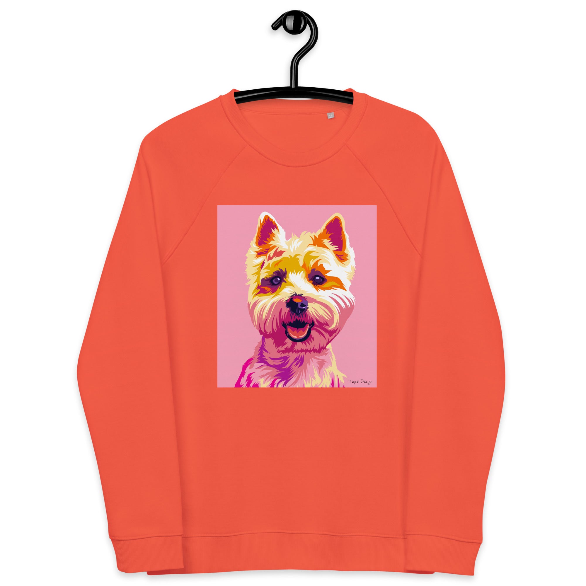 Valkoinen länsiylämaanterrieri Collegepaita, Pop Art