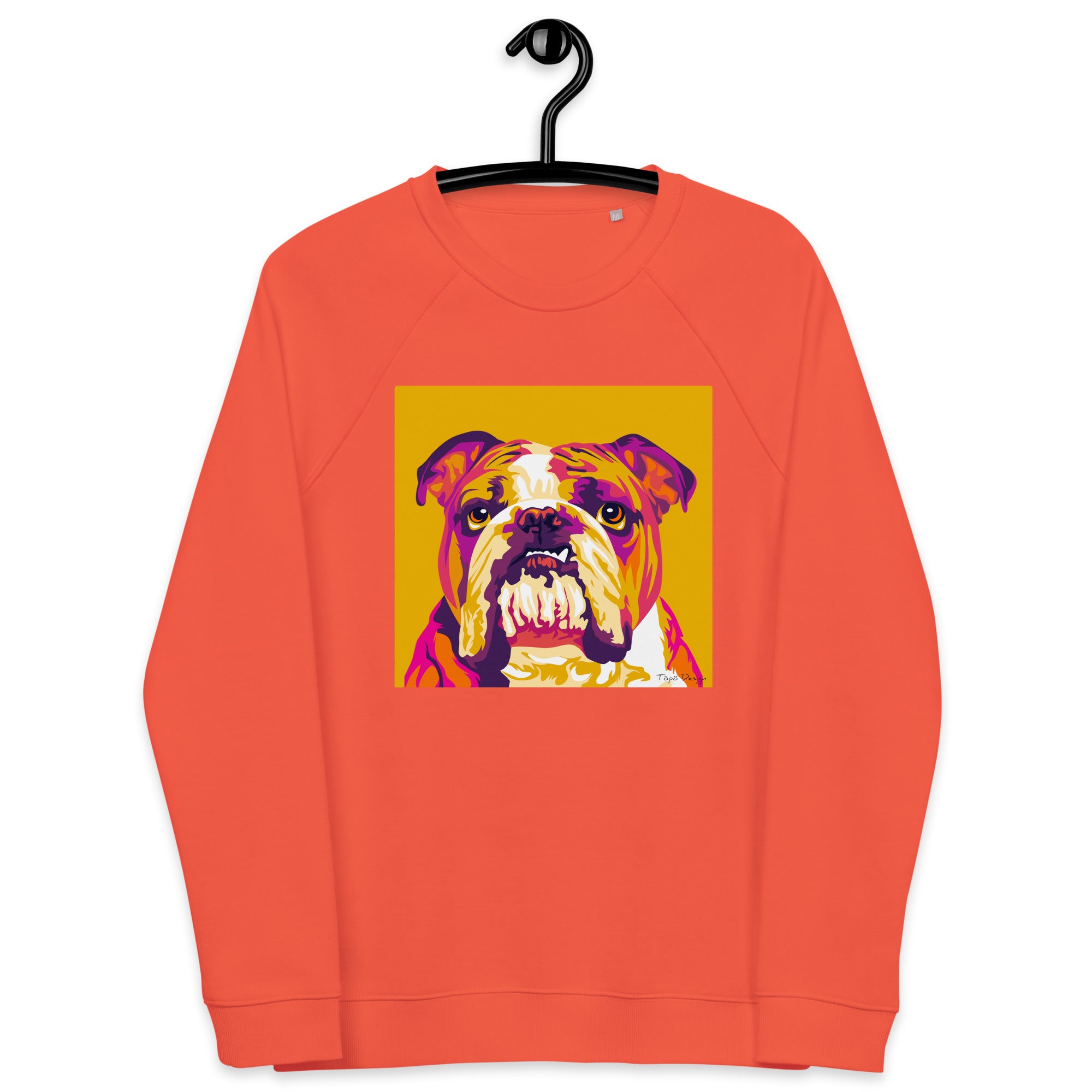 Englanninbulldoggi Collegepaita, Pop Art