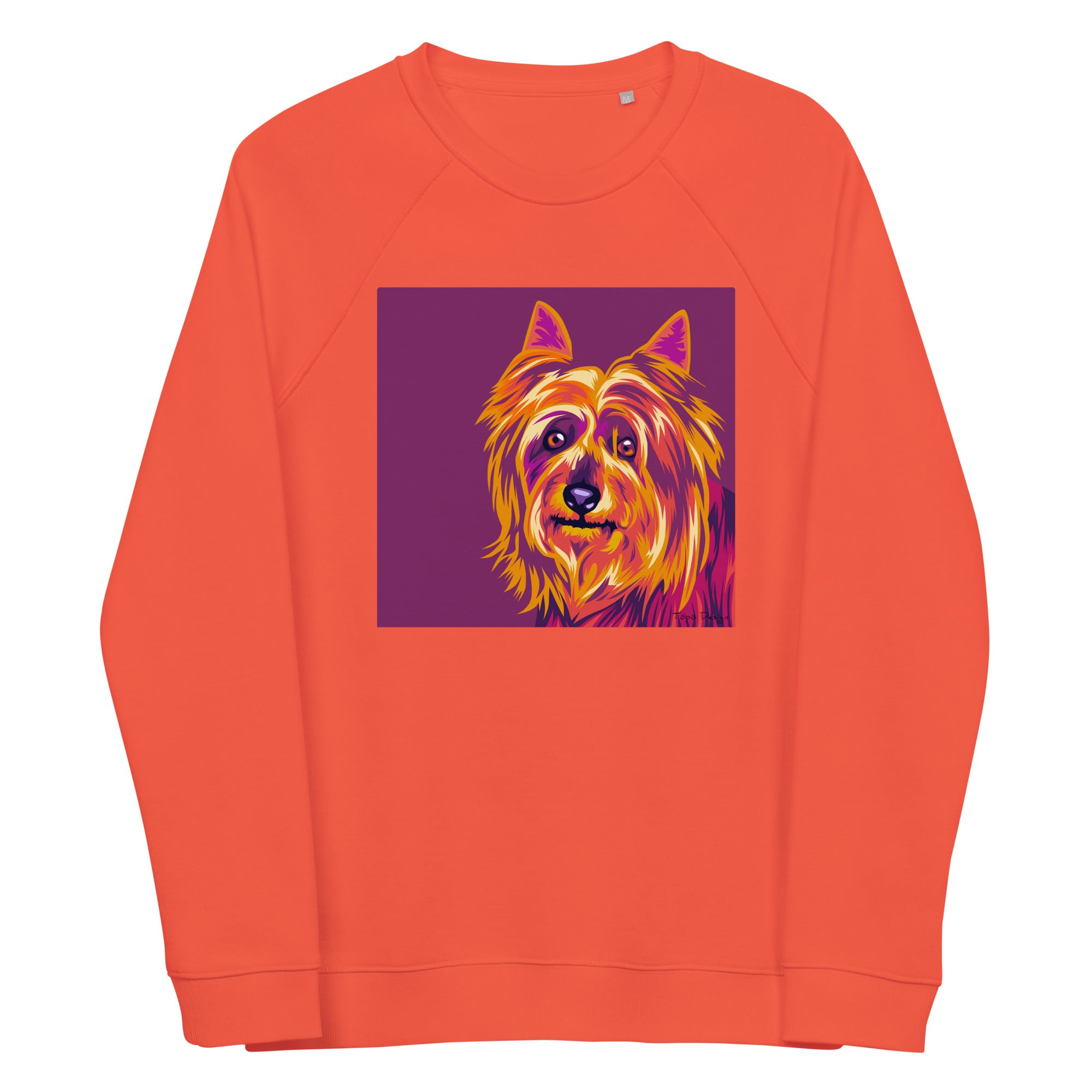 Silkkiterrieri Collegepaita, Pop Art