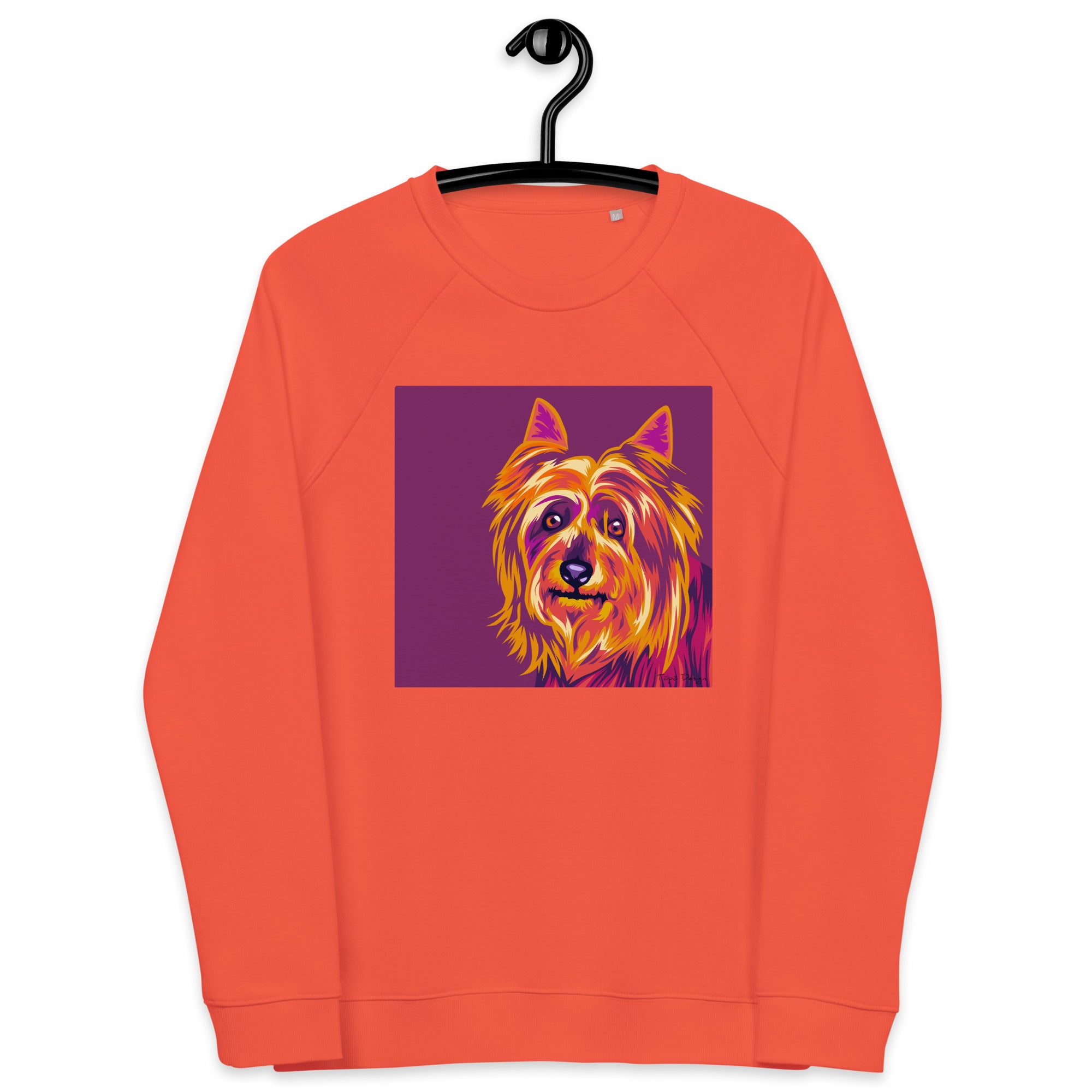 Silkkiterrieri Collegepaita, Pop Art