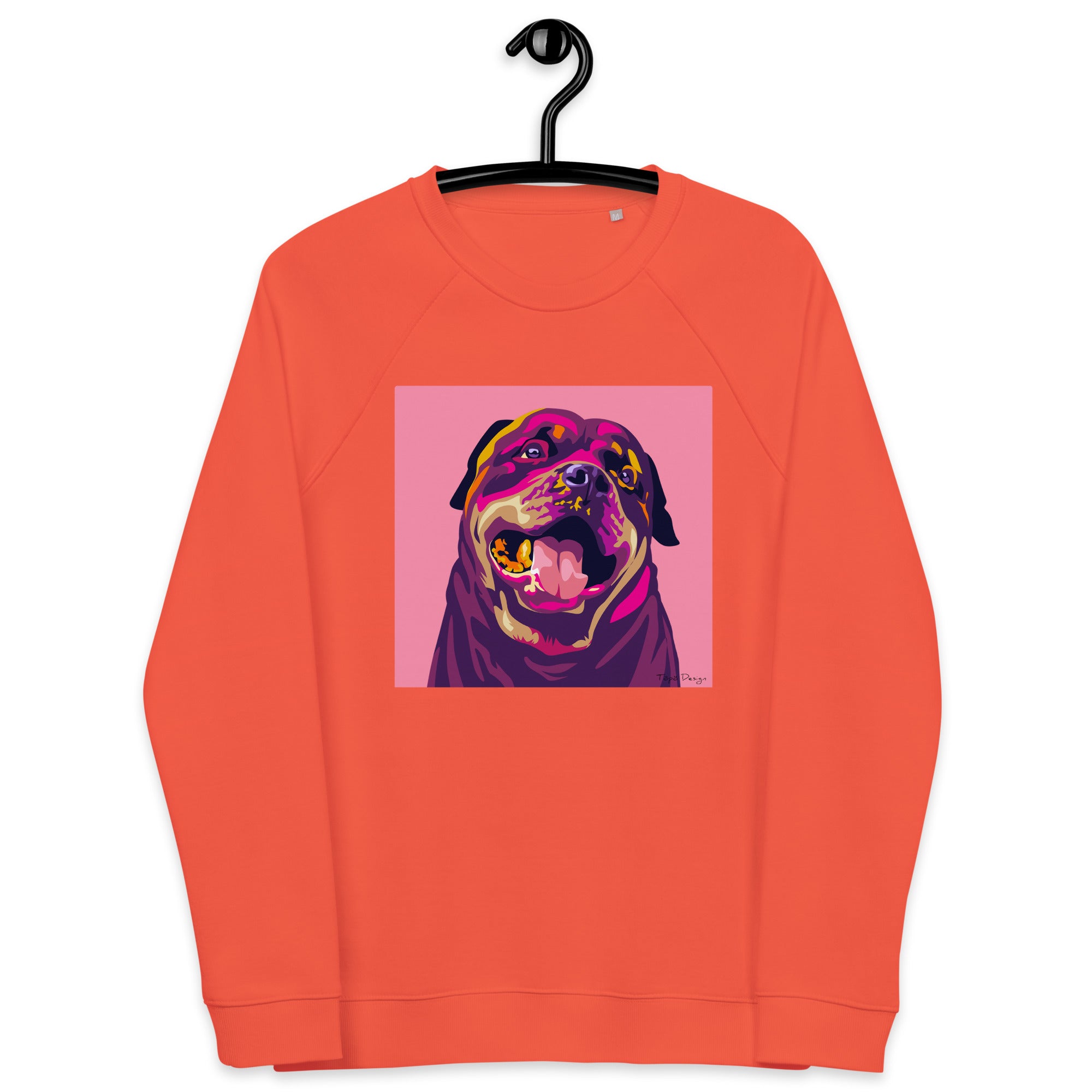 Rottweiler Collegepaita, Pop Art