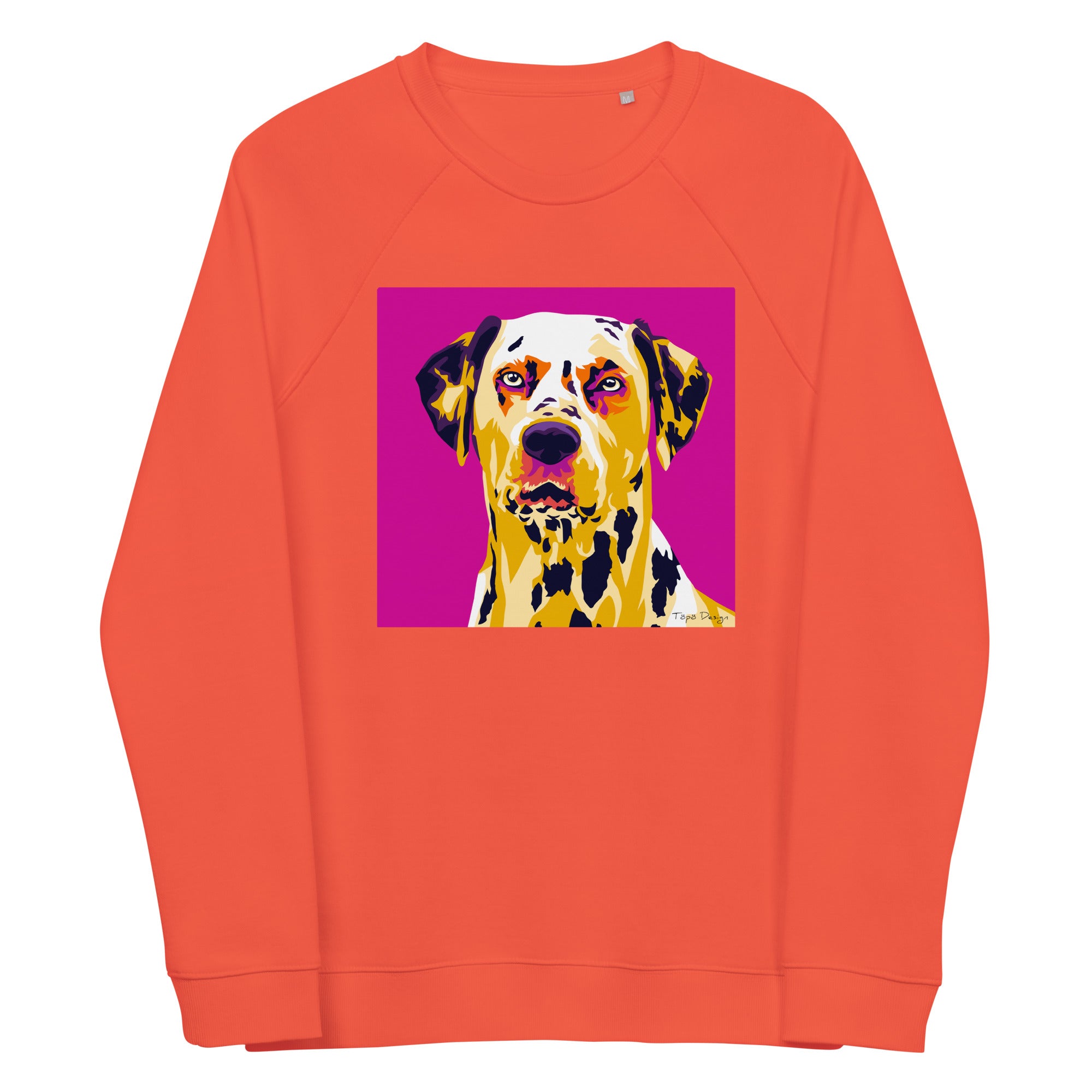 Dalmatiankoira Collegepaita, Pop Art